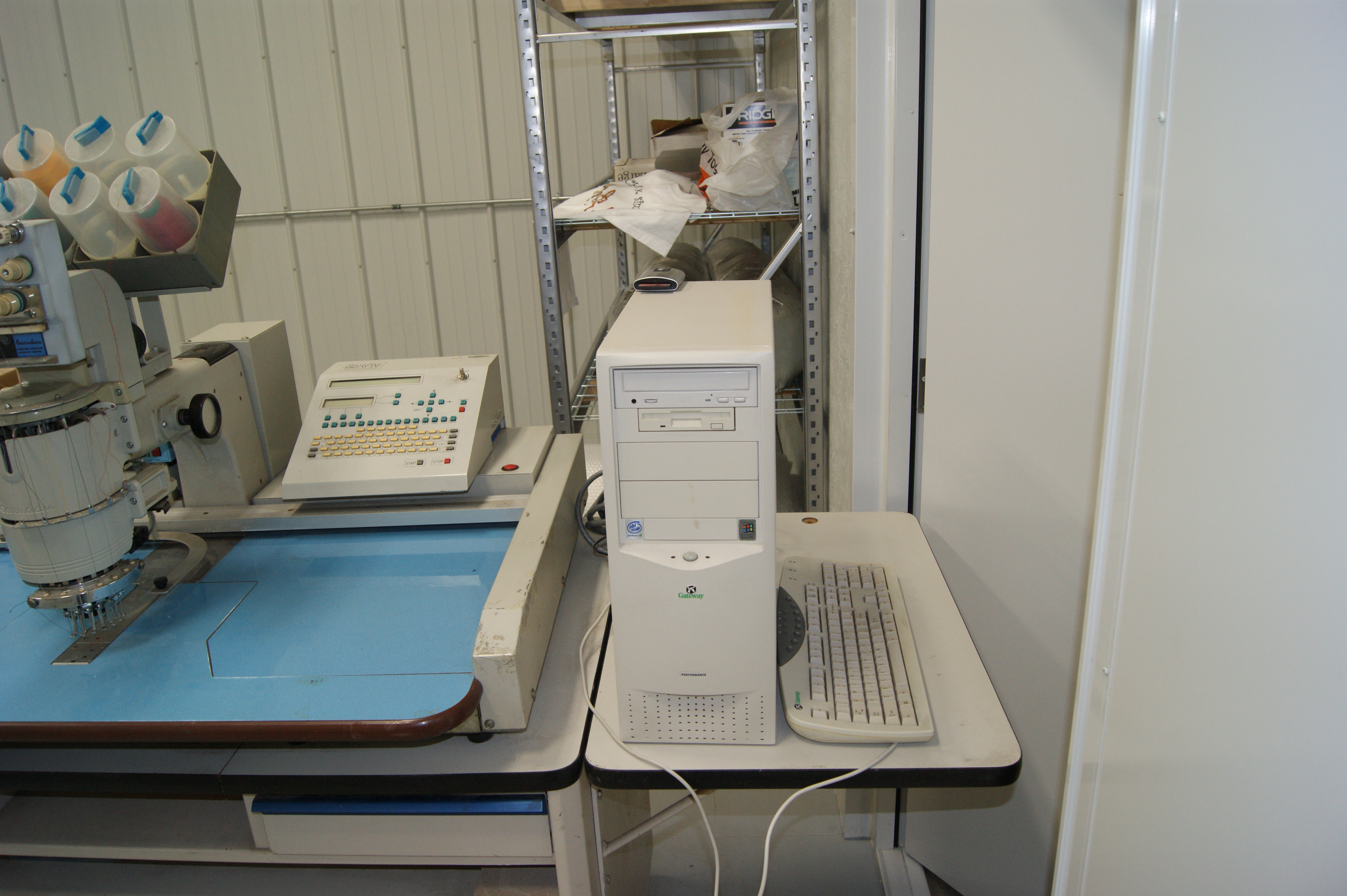 Barudan Beat IV 1 Head Embroidery Machine