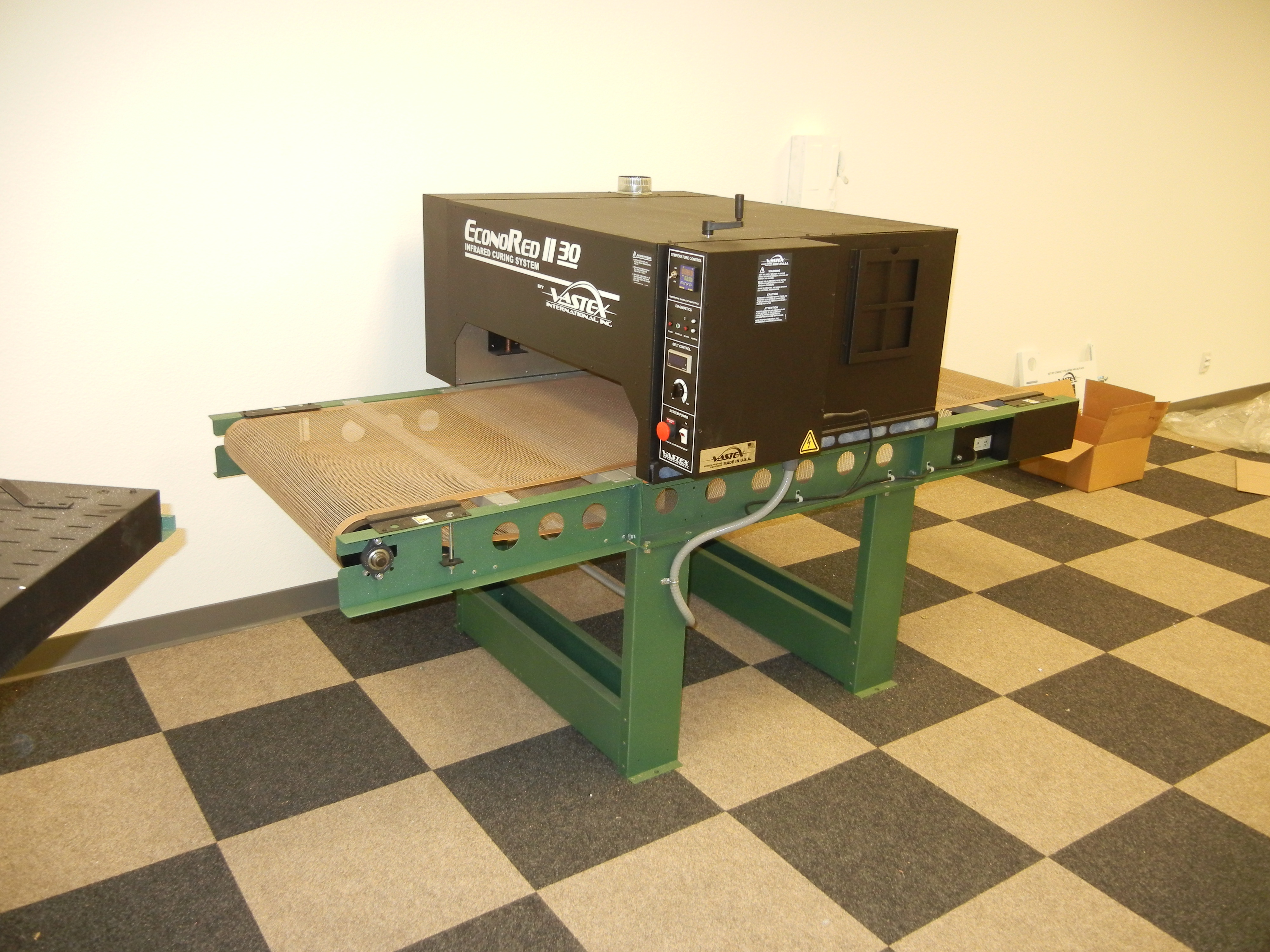 New Complete Vastex 6 Color Screen Printing and Dryer