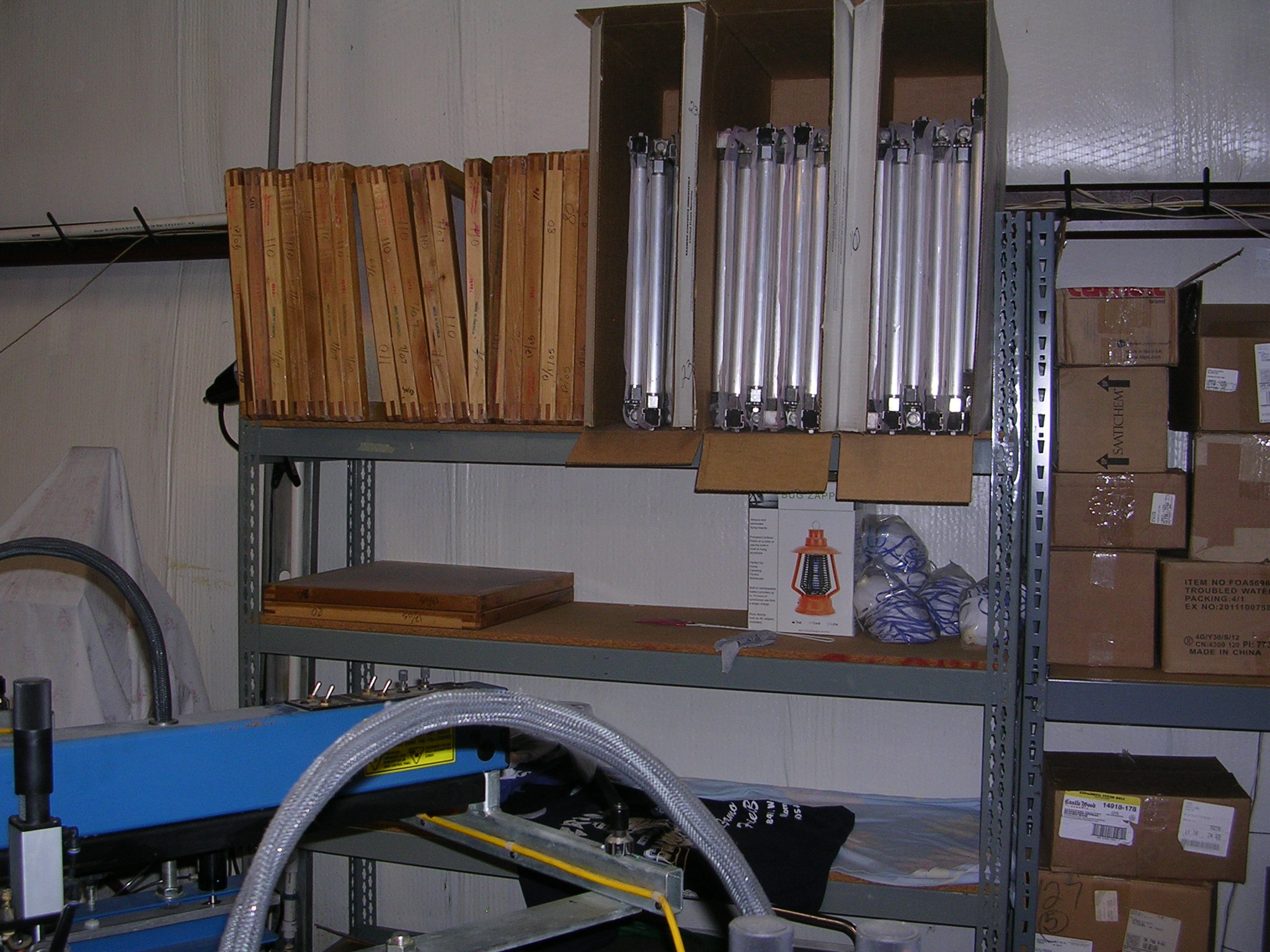 Screen Printing Equipment for a complete shop setup
