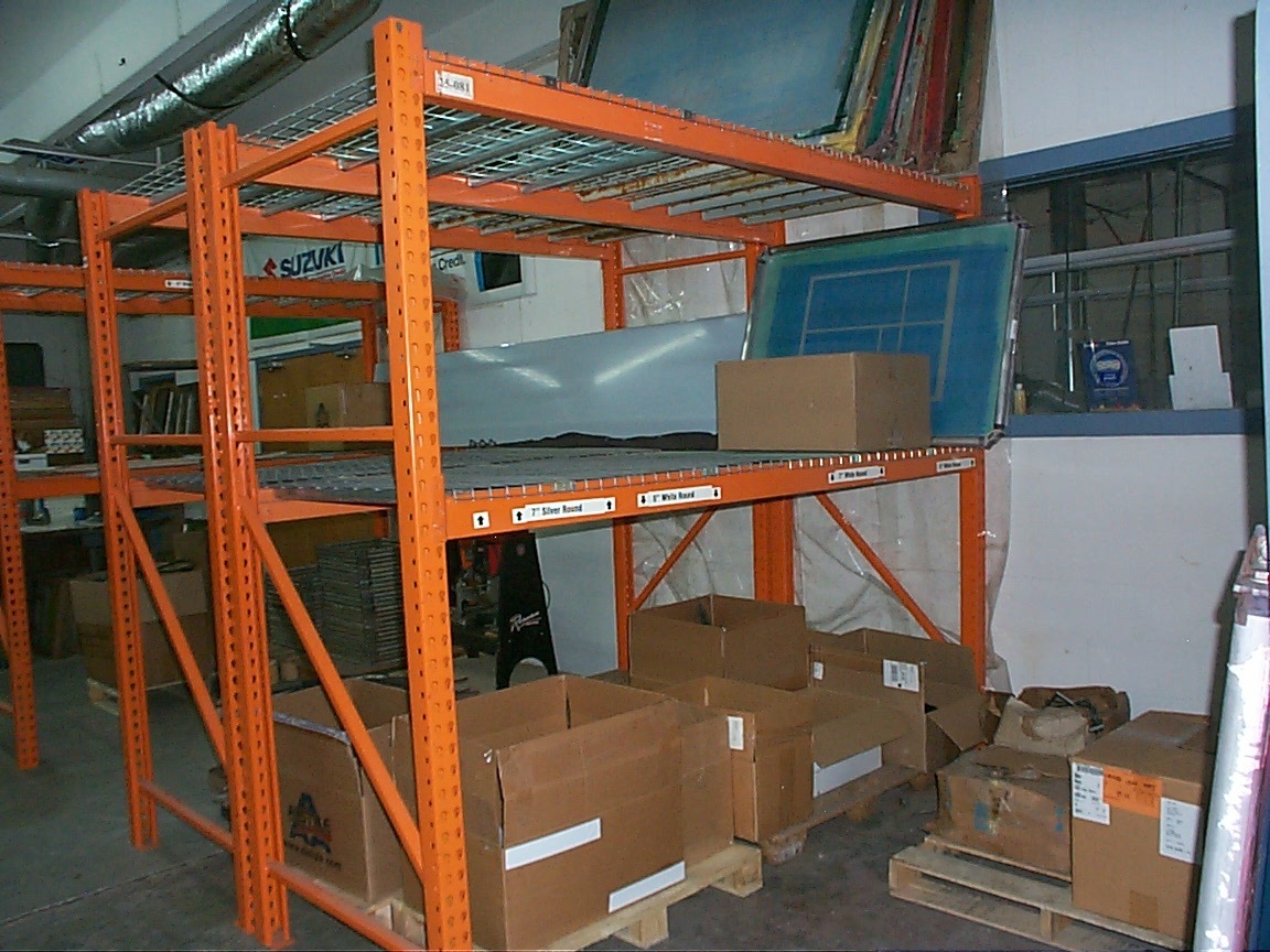 6 Sections Used Pallet Racks