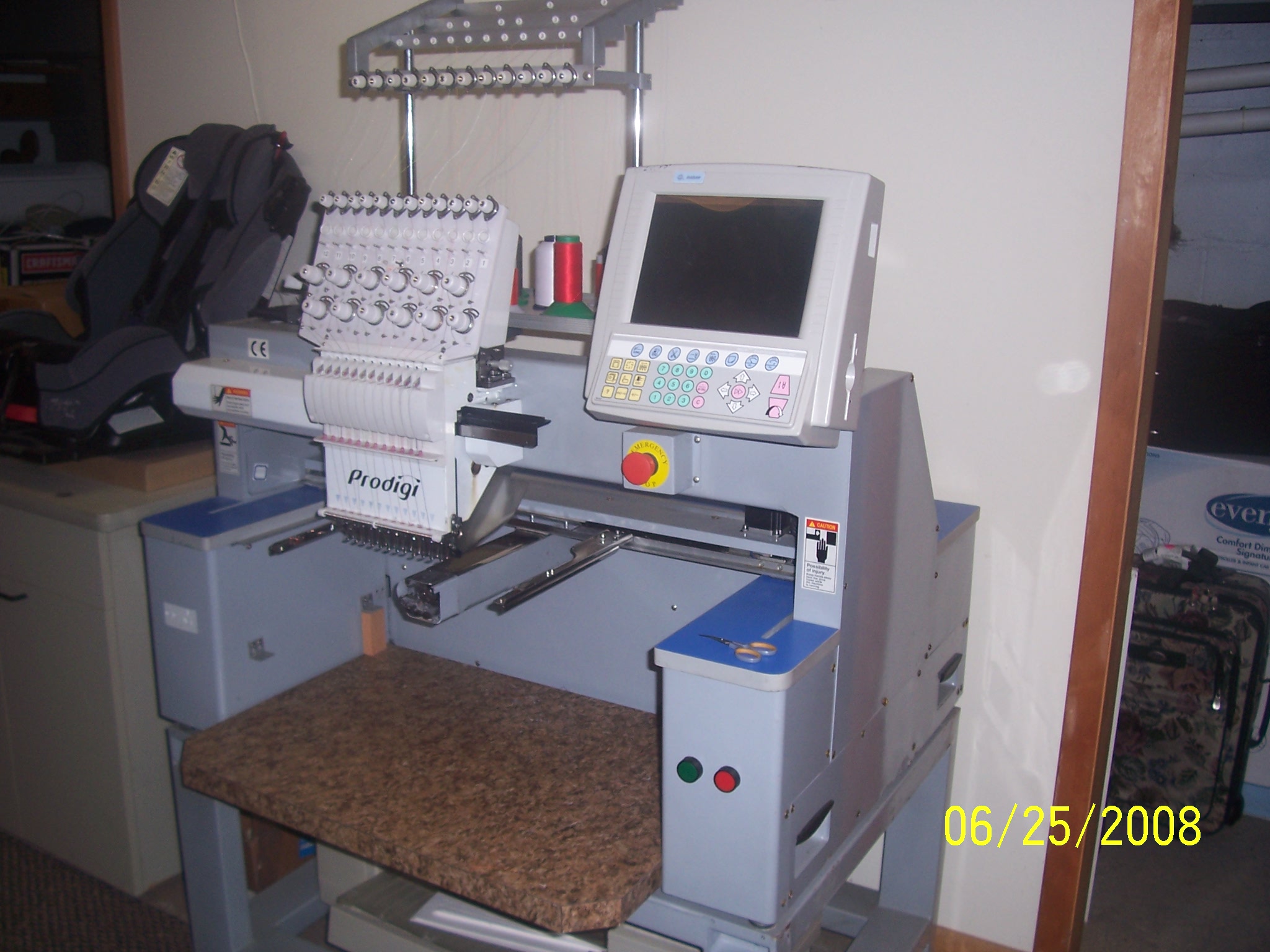 Used Embroidery Machines >> Used Prodigi Embroidery Machine Used Embroidery Machines >> Used Prodigi Embroidery Machine
