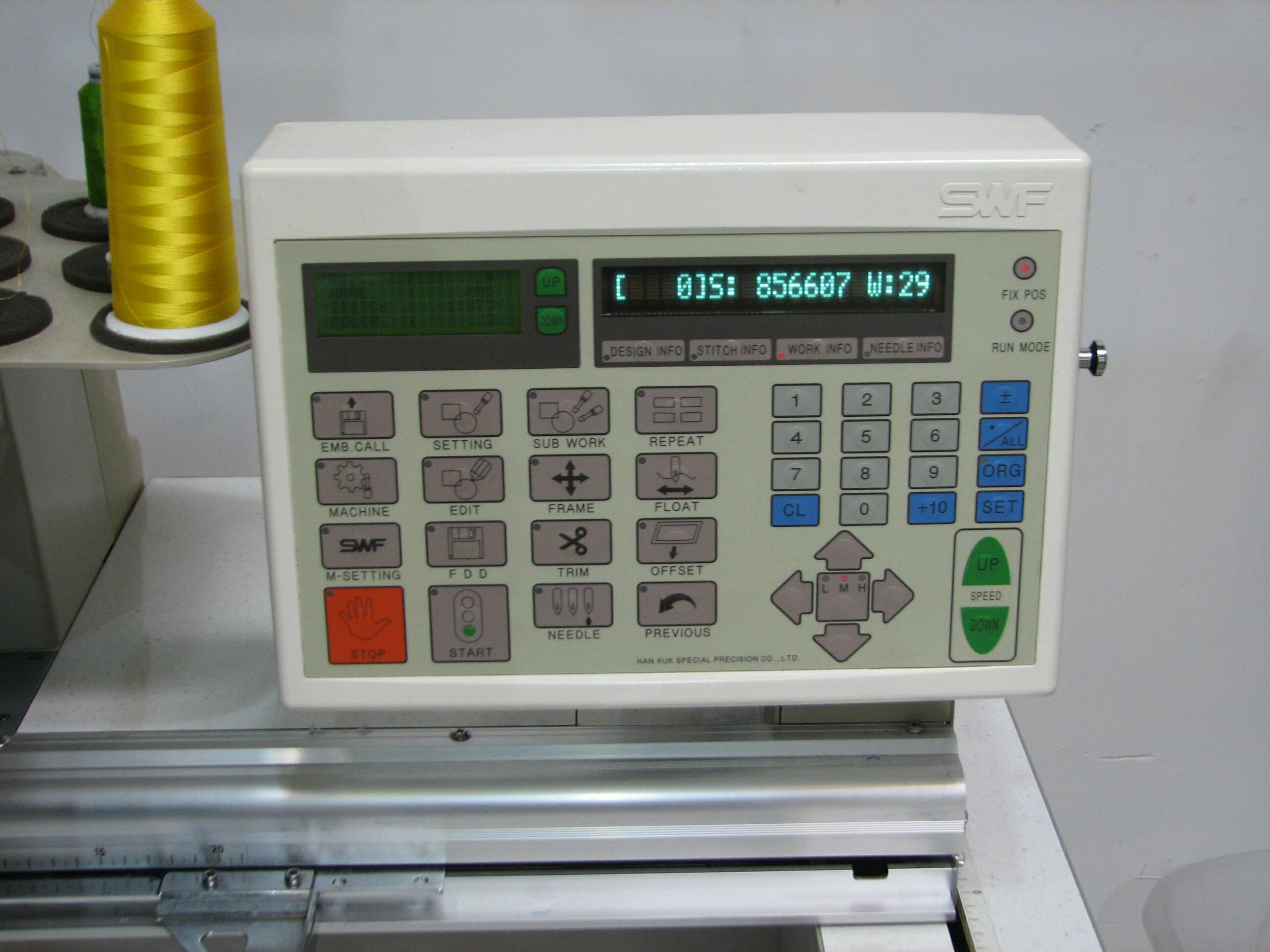 swf embroidery machine price