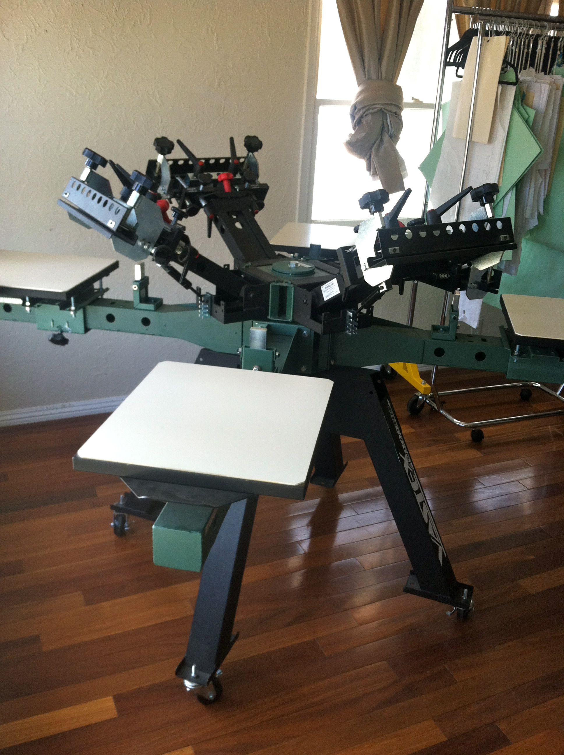 New vastex 4/4 screen printing equipment los angeles/inland empire