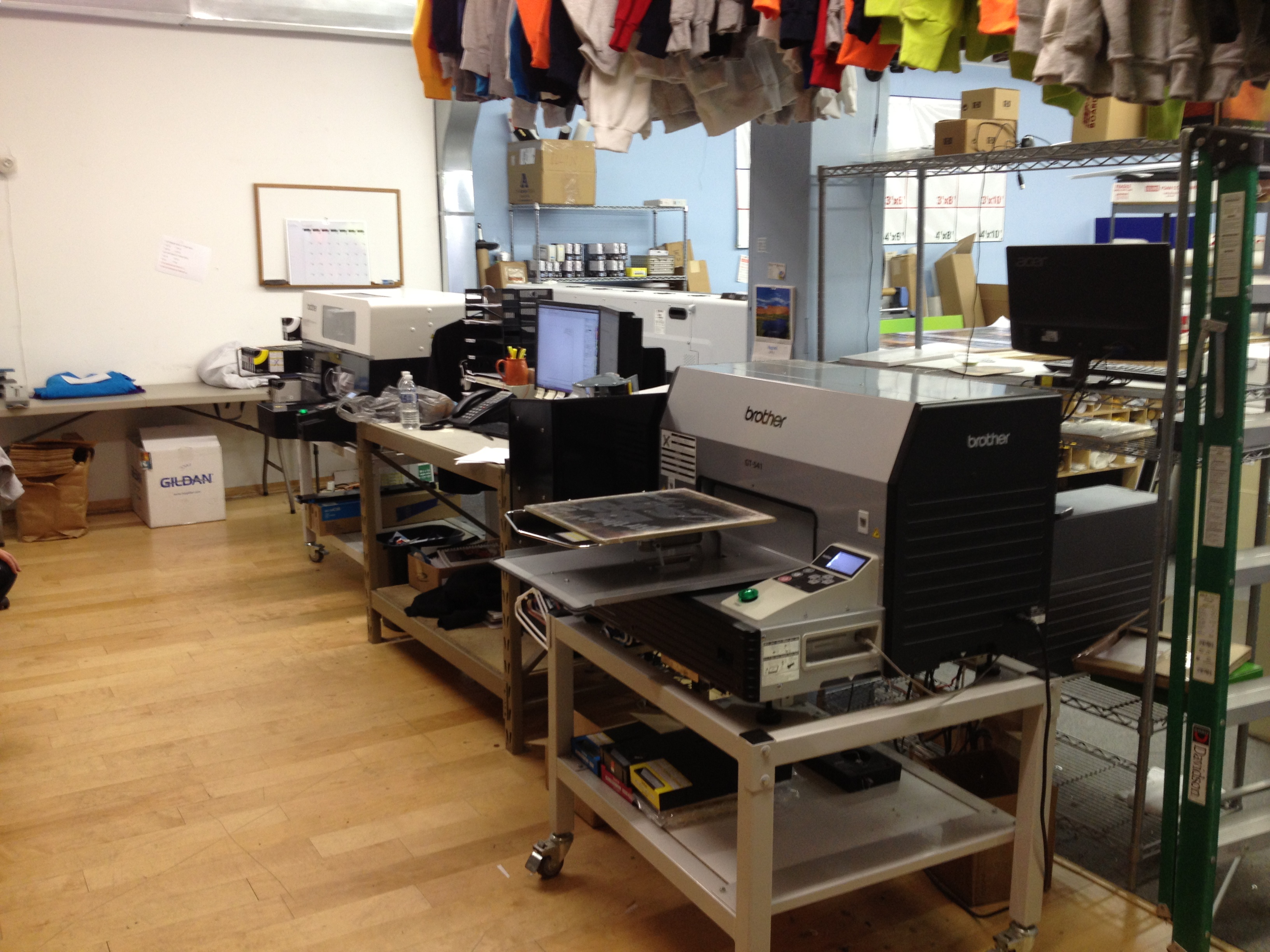 Brother GT541 Direct to Garment CMYK printer