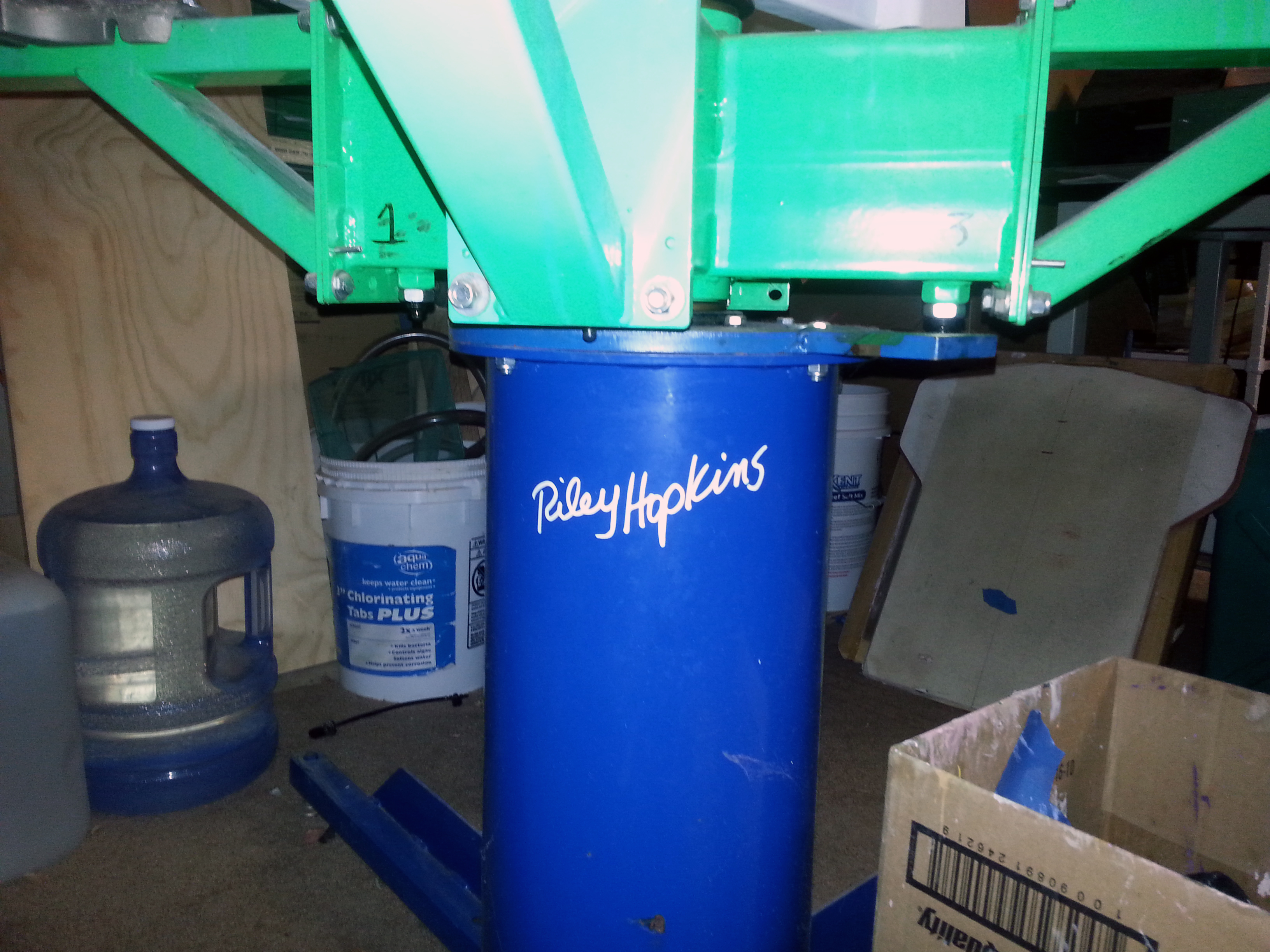 Riley Hopkins screen printing equipment 2000 (Northeast Fresno)