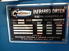 Cincinnati Conveyor Infrared MultiDry Dryer H2O Model 36-9-clip_image004.jpg