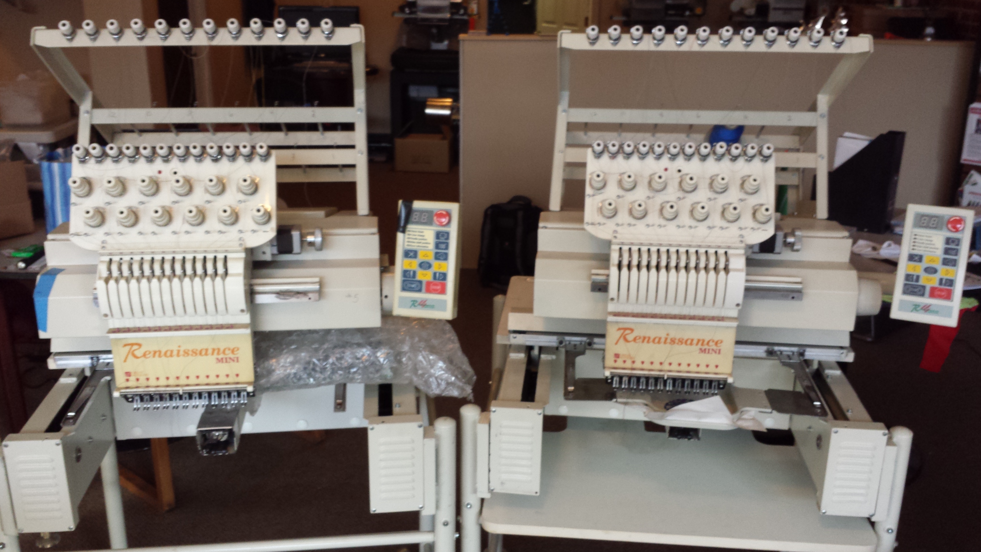 2 renaissance mini embroidery machines 2 renaissance mini embroidery machines