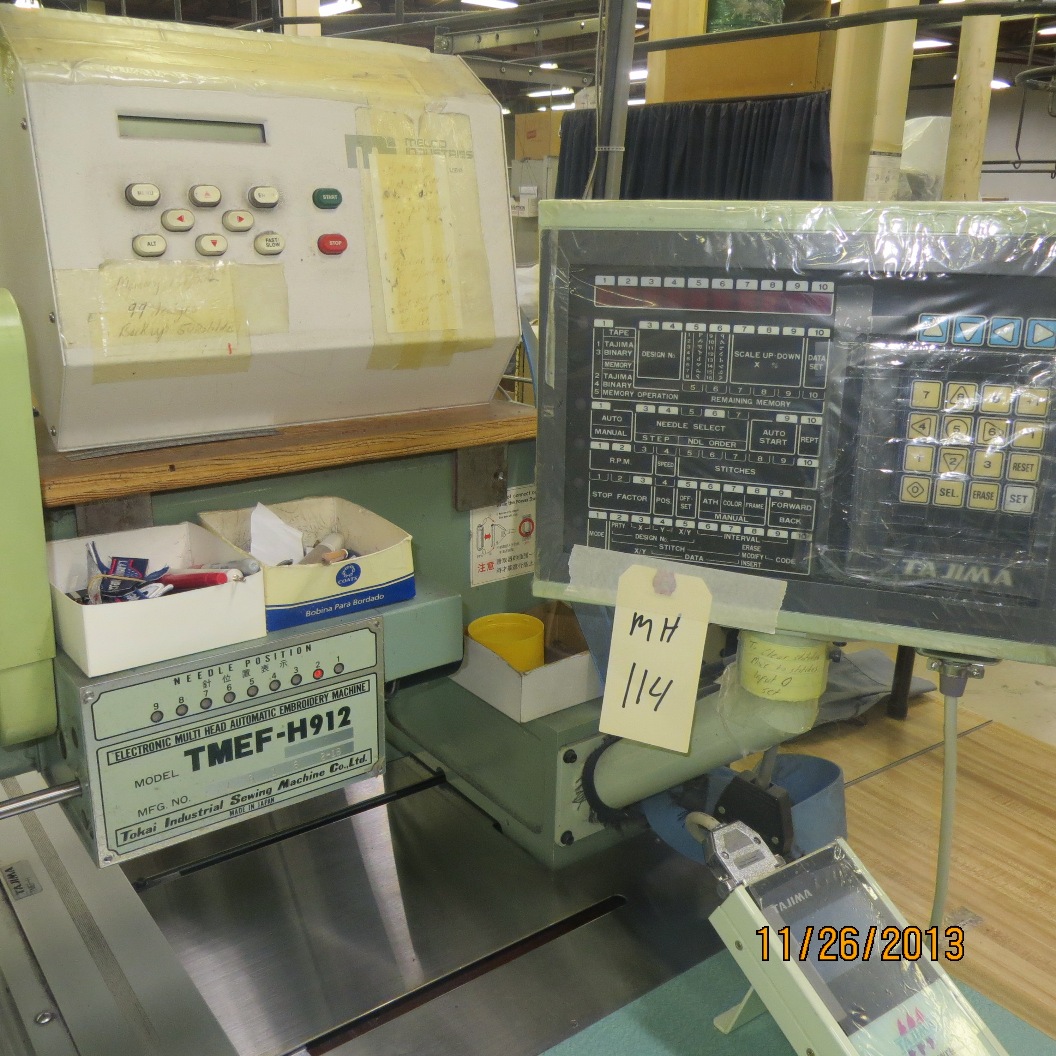 Tajima embroidery machine instruction manual