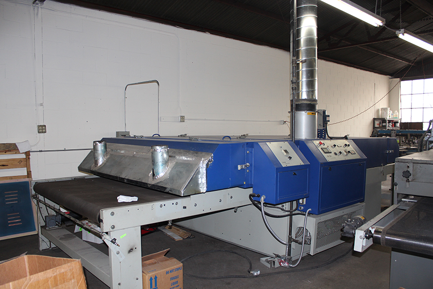 Screen printing equipment M&R interchange
