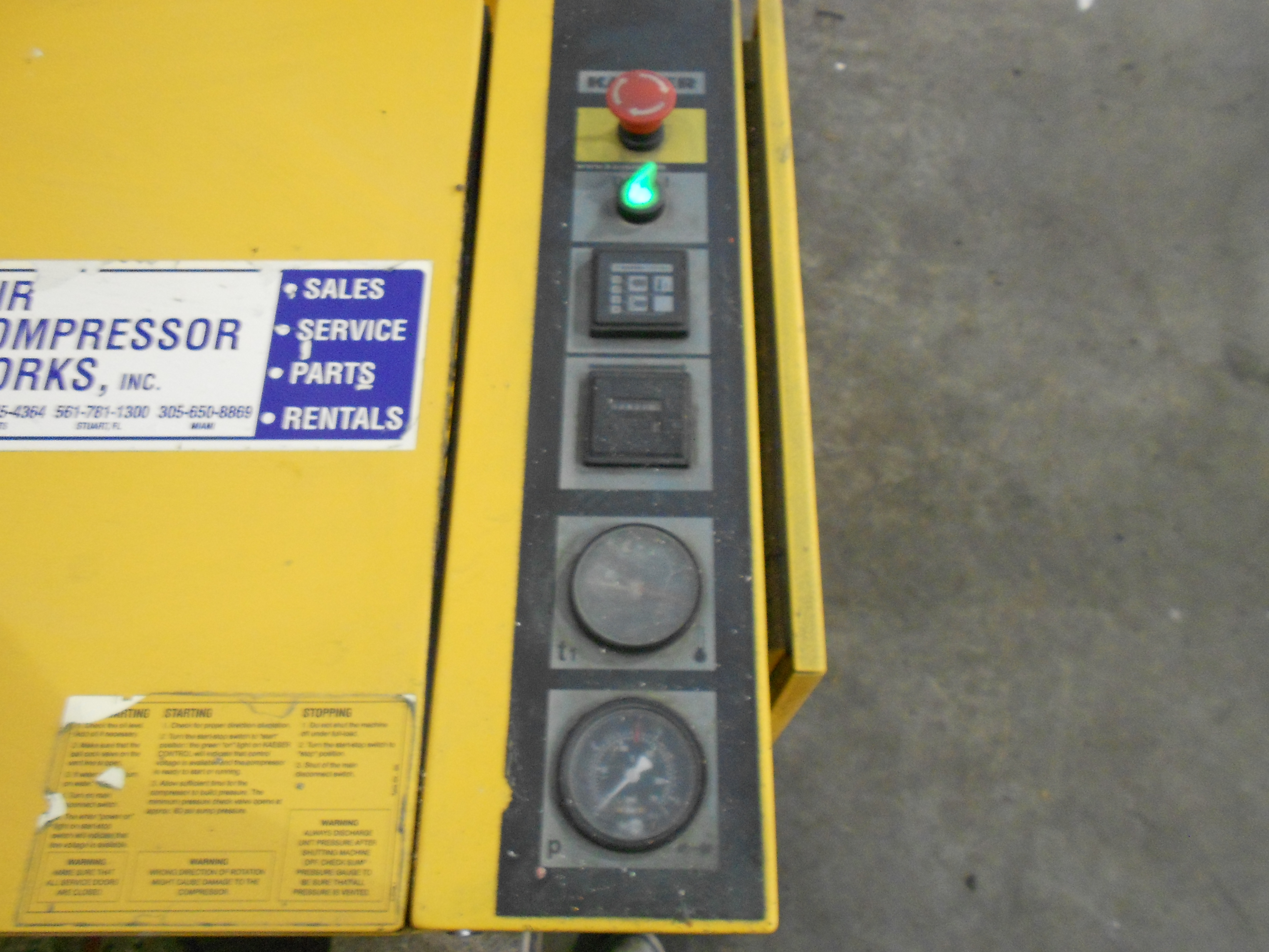 Kaeser SX T Rotary Screw Compressor with Integrated Dryer