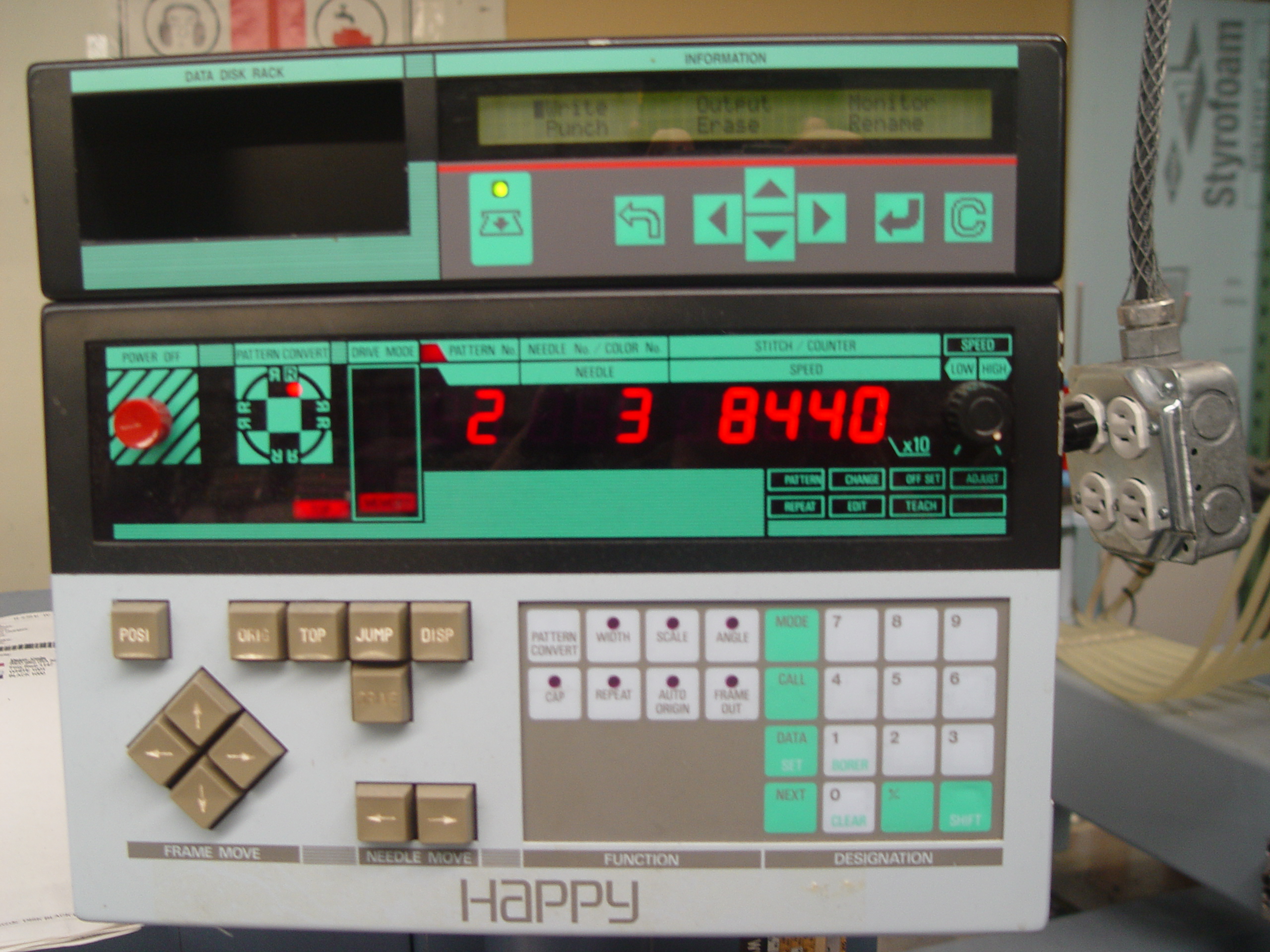 Happy 12 Head 8 Needle Embroidery Machine