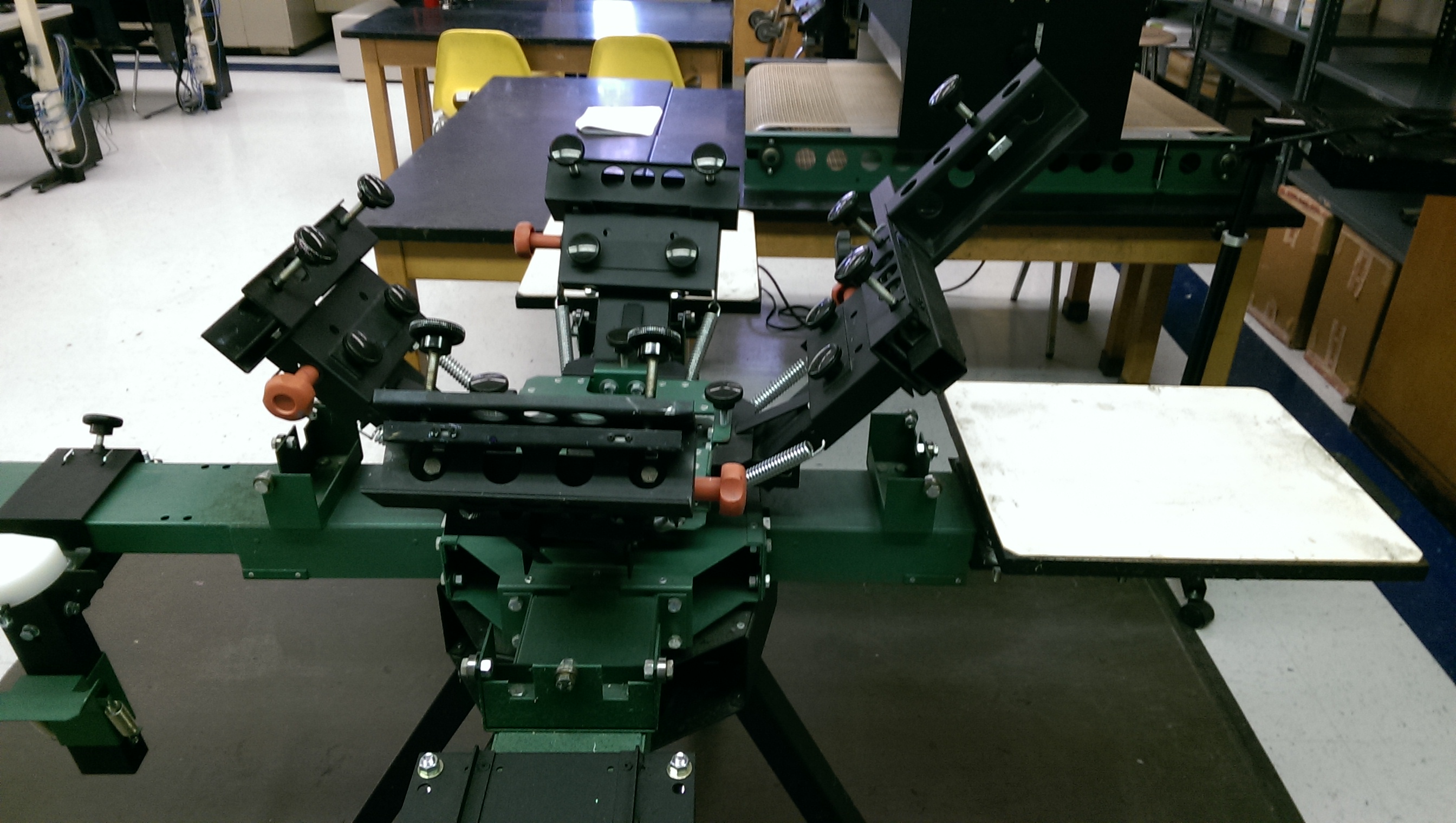 Diy 2 Color Screen Printing Press : Genesis 6 Color/2 Station Manual