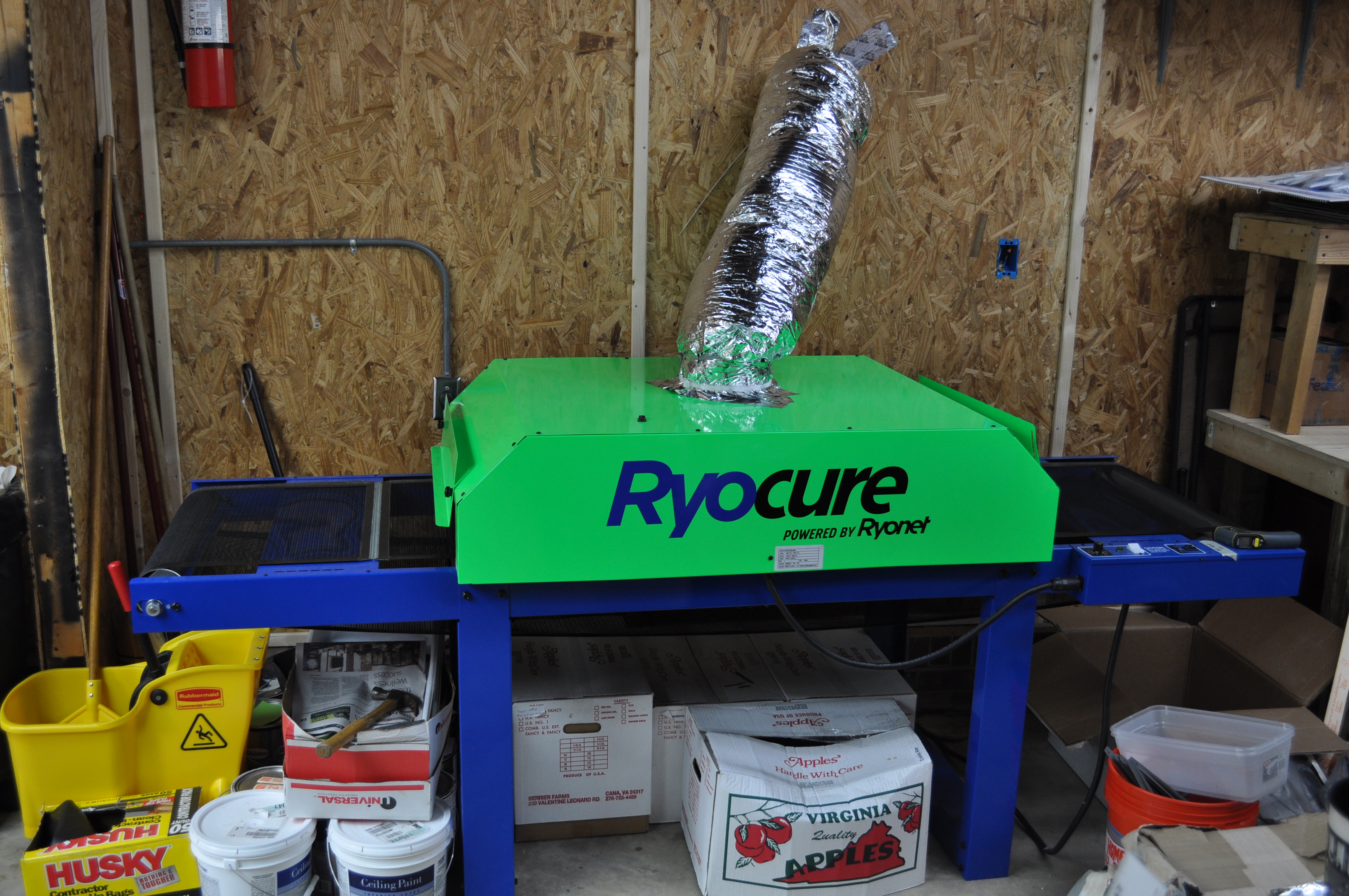 Hardly Used Screen Printing Equipment