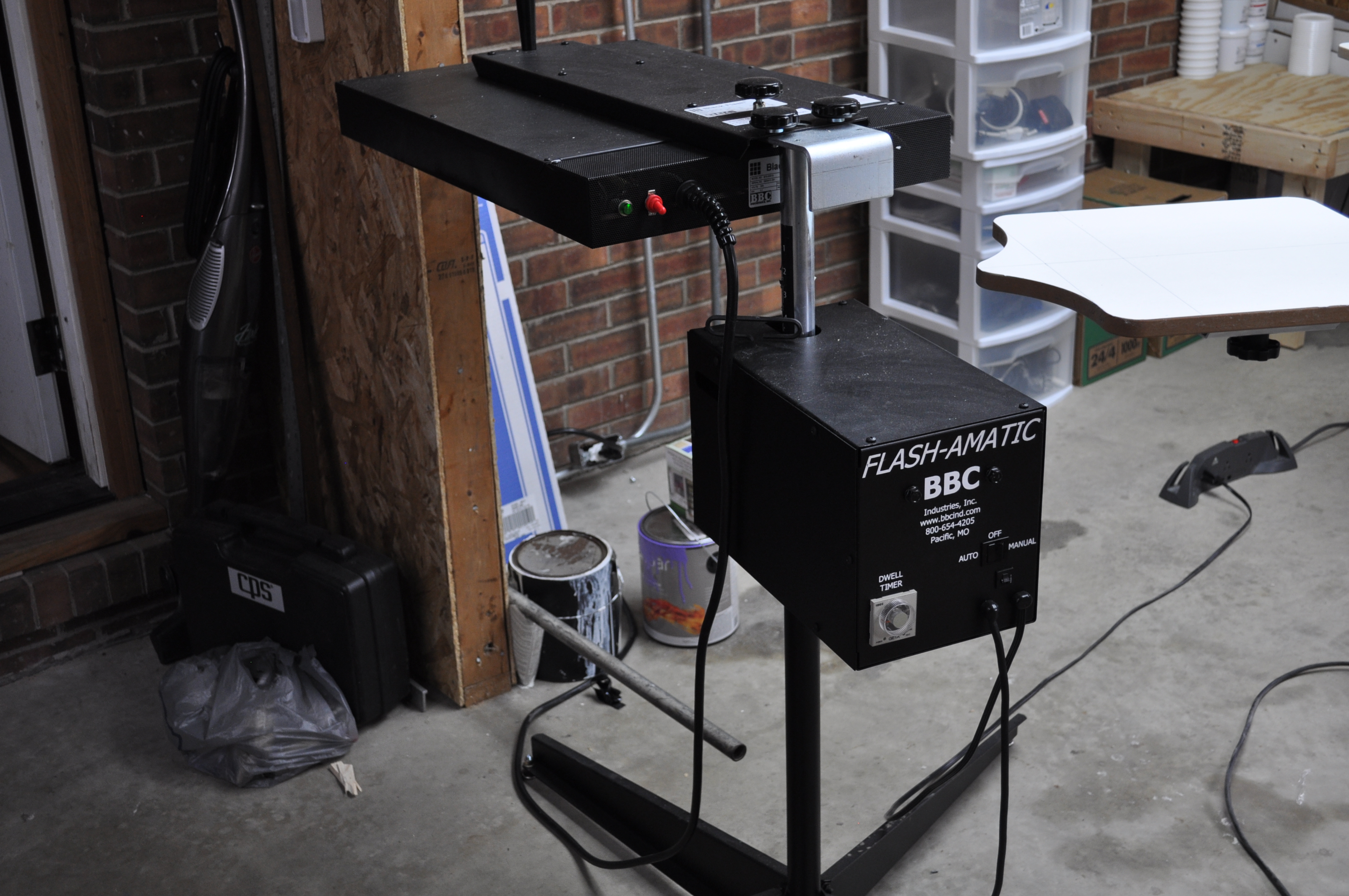 Hardly Used Screen Printing Equipment
