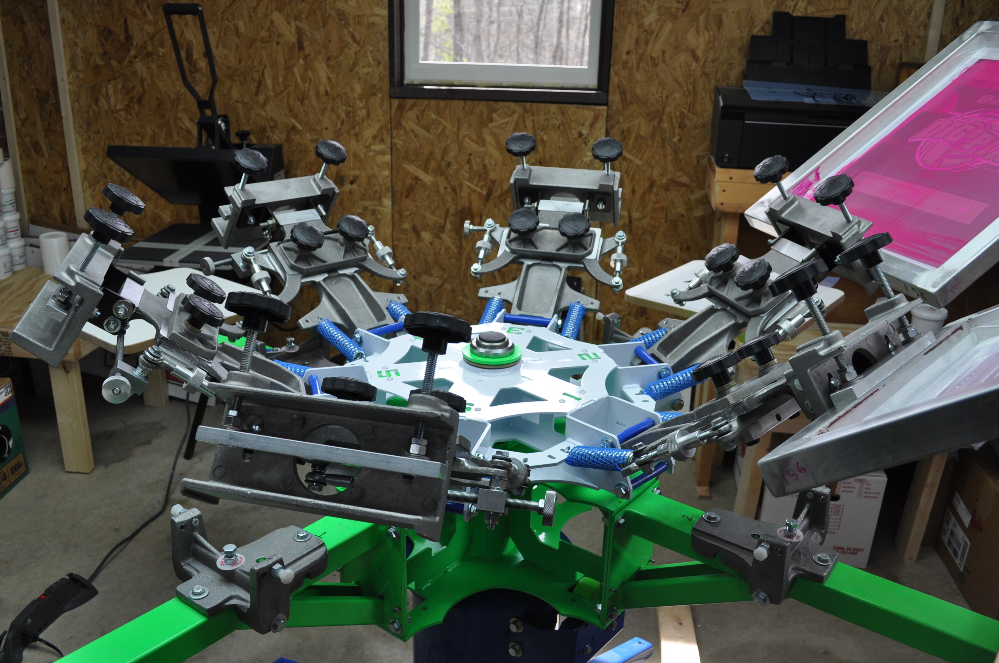 Hardly Used Screen Printing Equipment