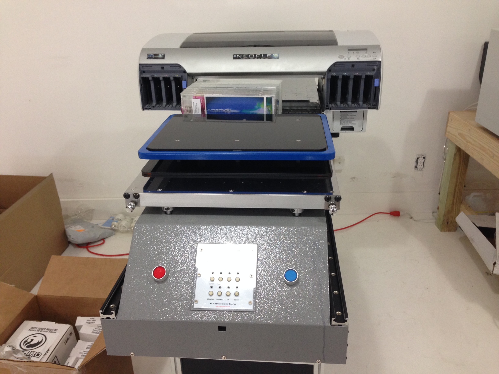 neoflex digital textile and solvent printer