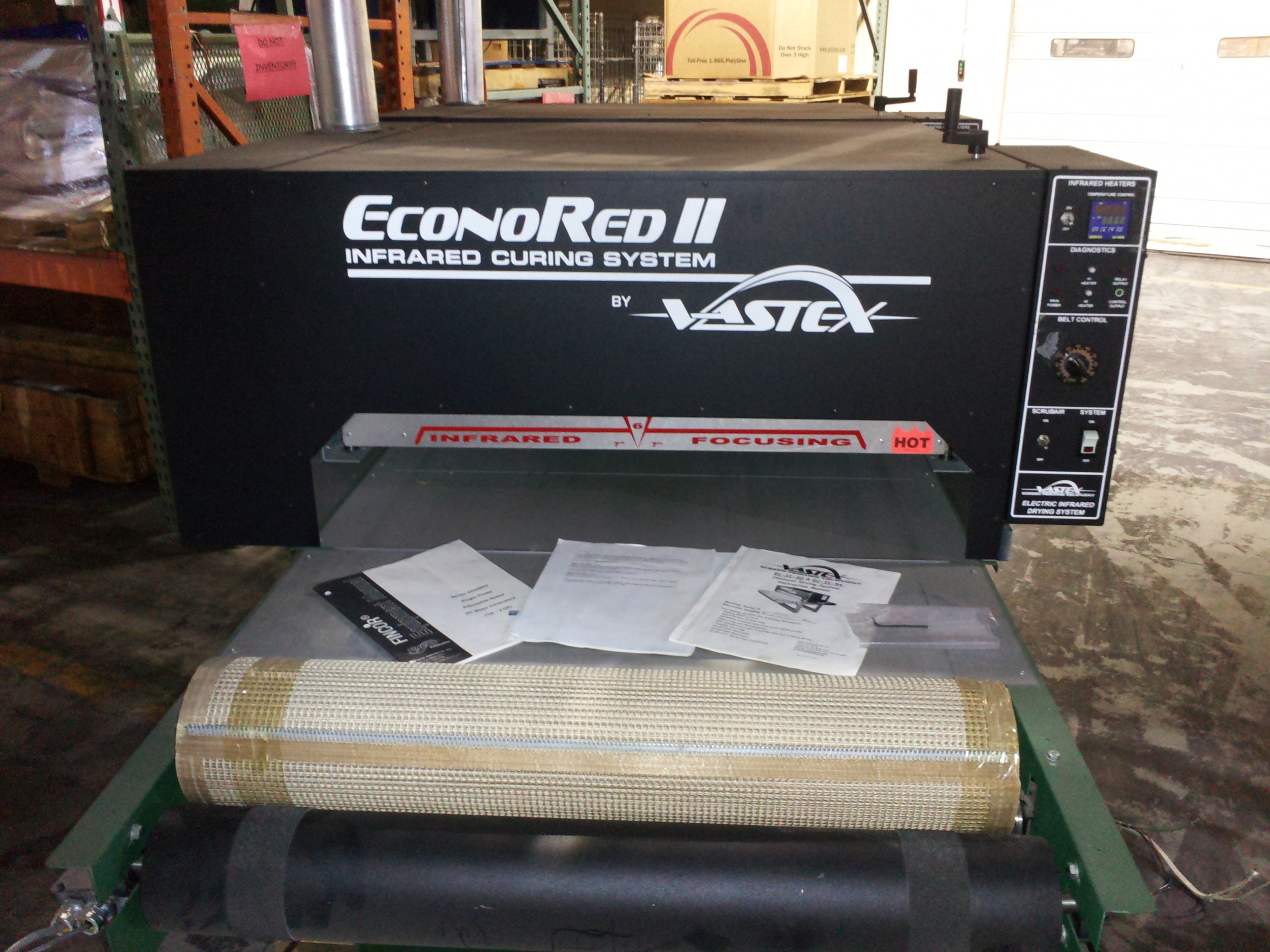Vastex EconoRed II electric conveyor heater