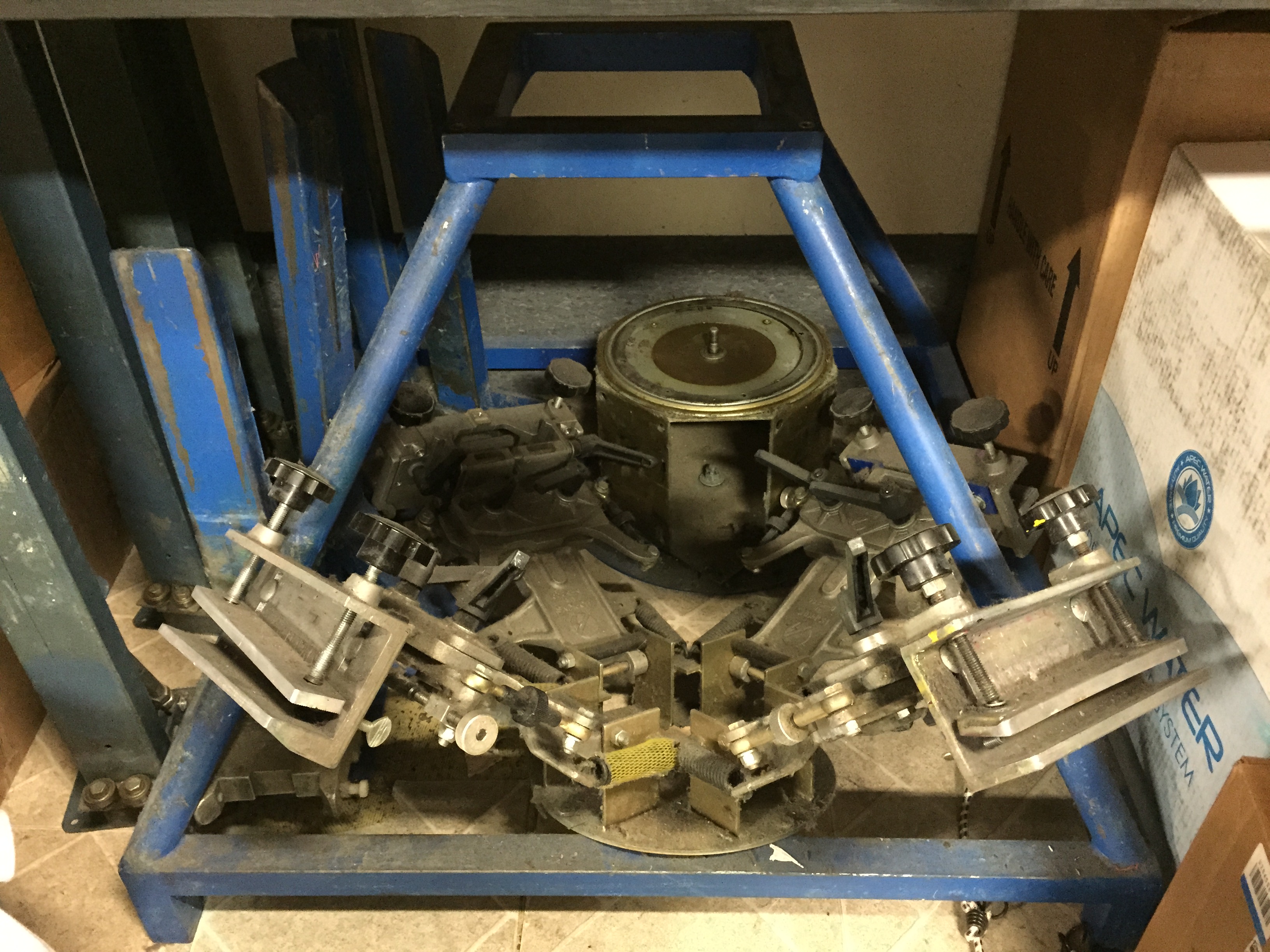 Manual Screen Printing Press Parts