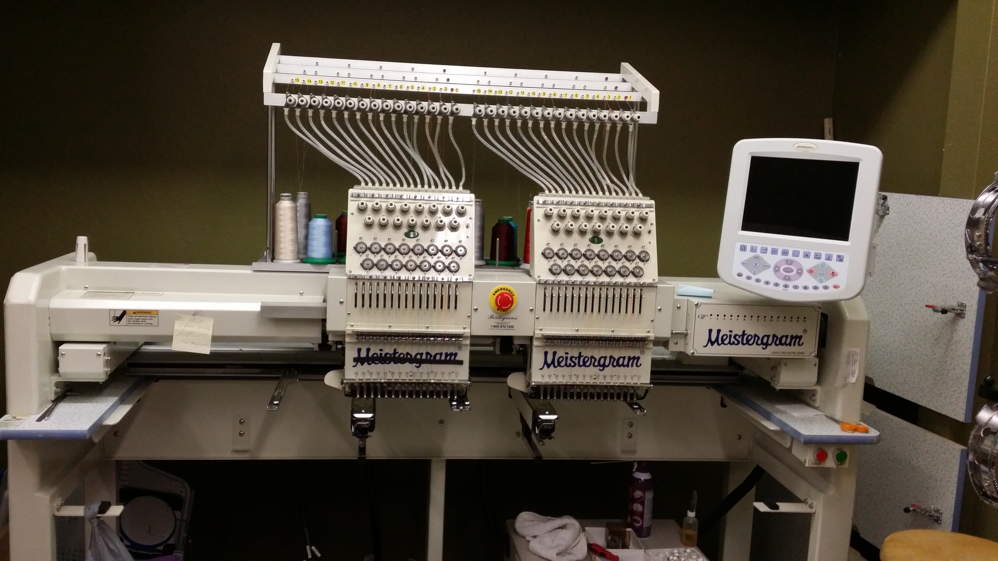 Used Embroidery Machines Combo