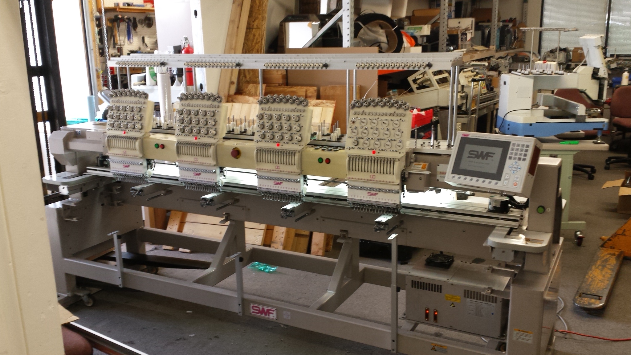 used swf embroidery machine used swf embroidery machine