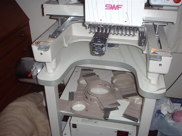 Swf embroidery machine lease  kopebay
