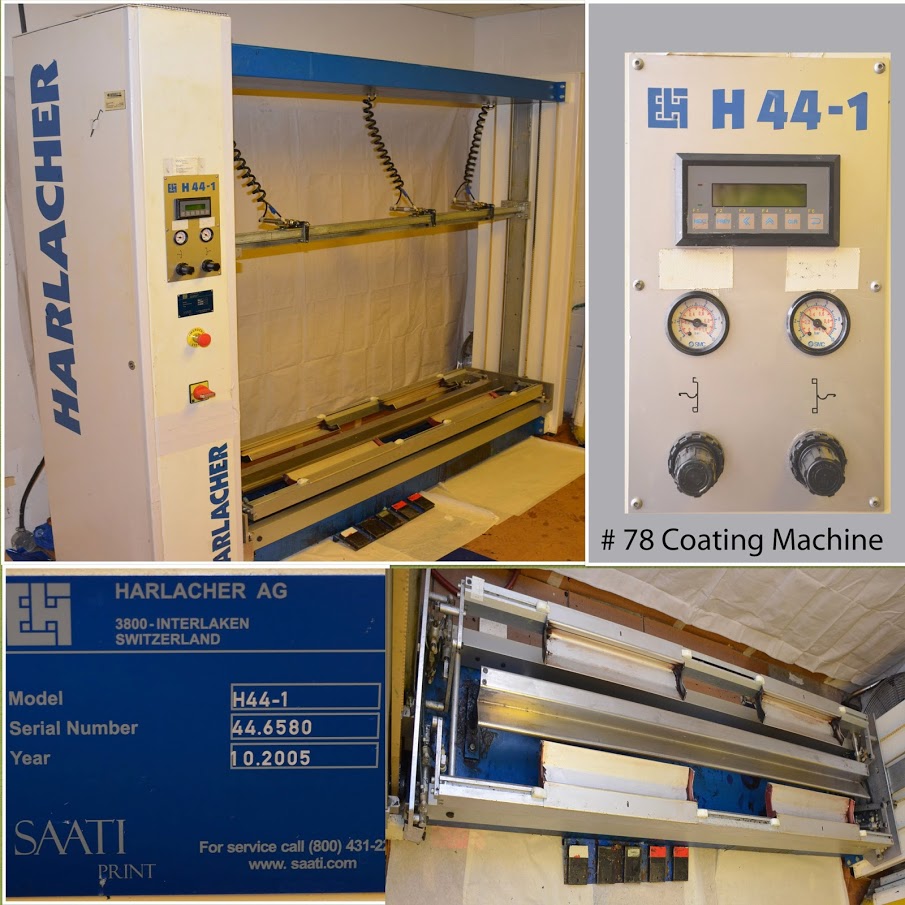 Harlacher Screen Coating Machine