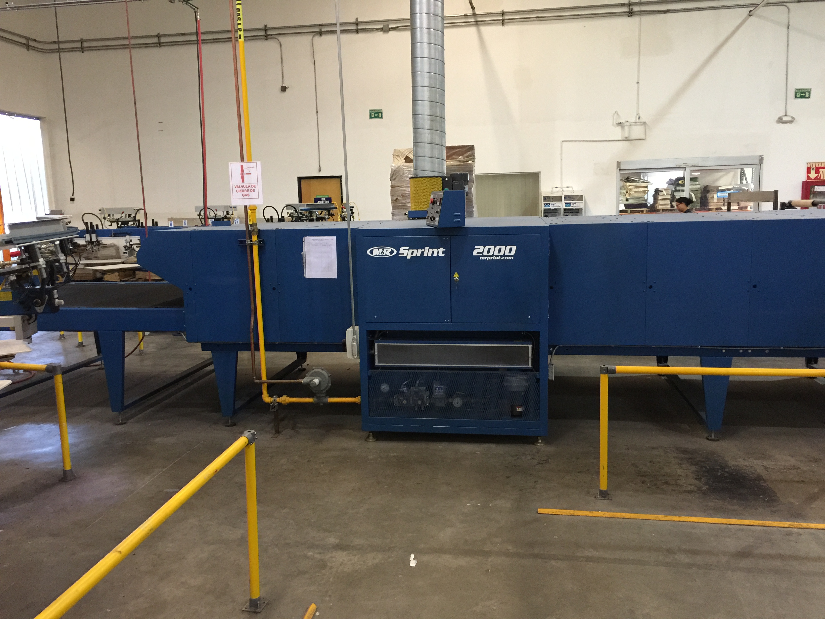 M&R Sprint 2000 Modular Gas Dryer 60" 8/16/8