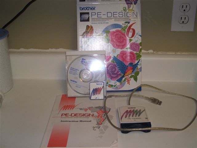 FS Brother ULT2003D Embroidery/Sewing Machine and ALL Supplies-pe-design-6.jpg