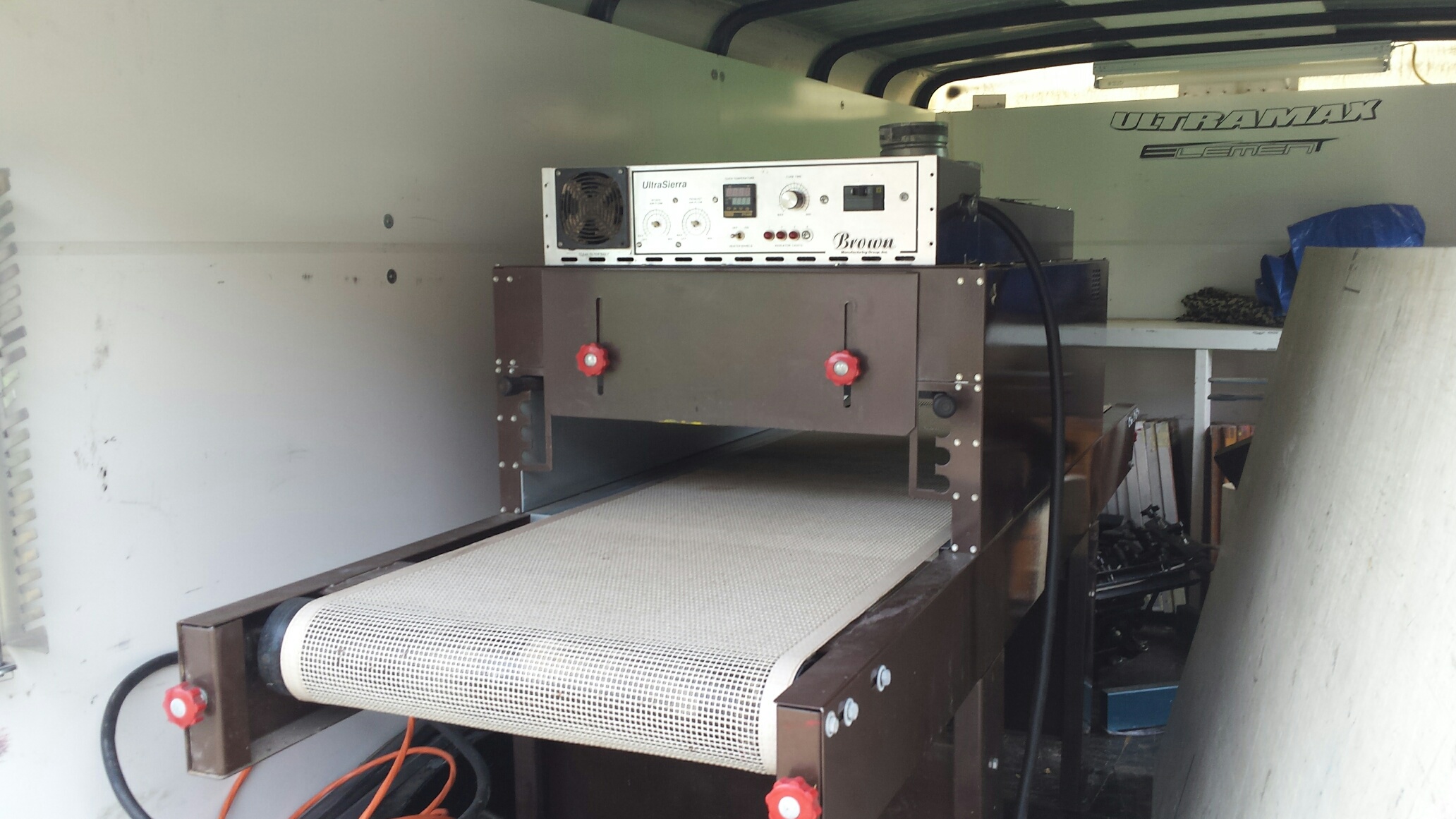 Manual Screen Printing Setup