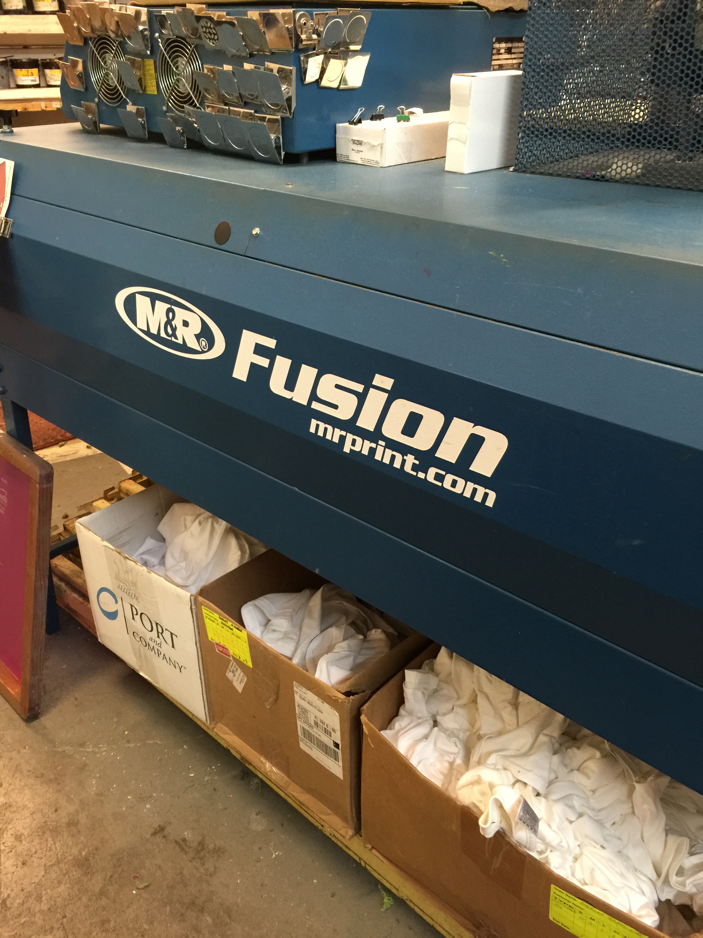 Operational Screen Printing Business For Sale