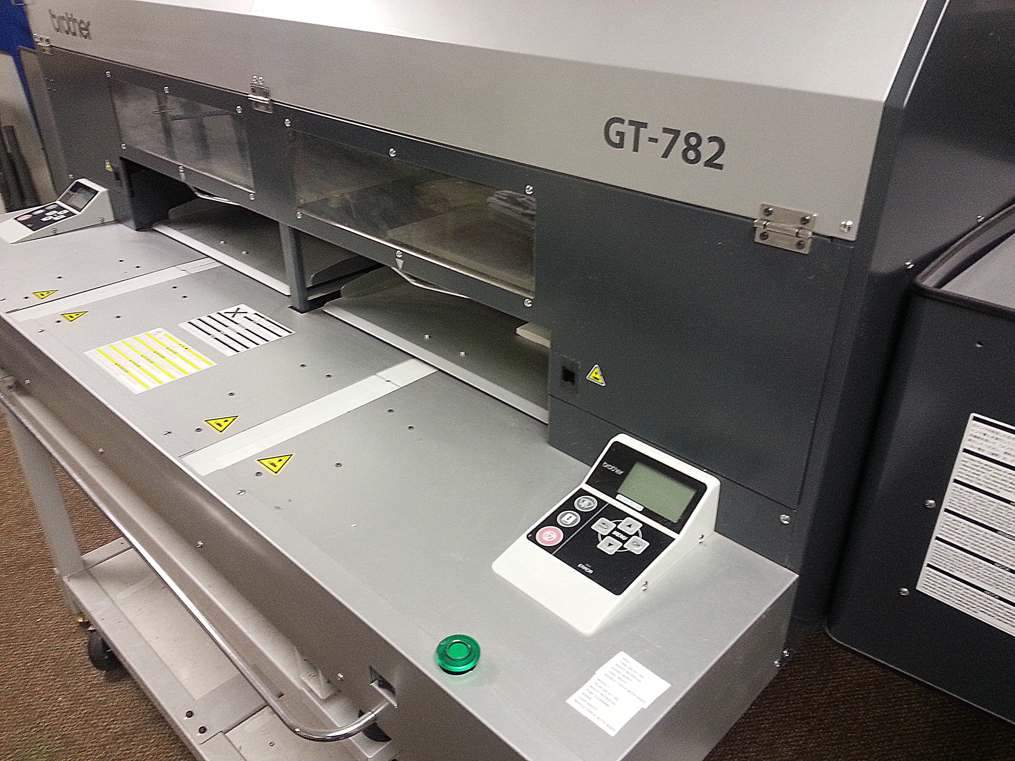 Brother GT-782 Direct To Garment Printer with Insta Graphic Auto Release Heat Press-20140916_160536s.jpg