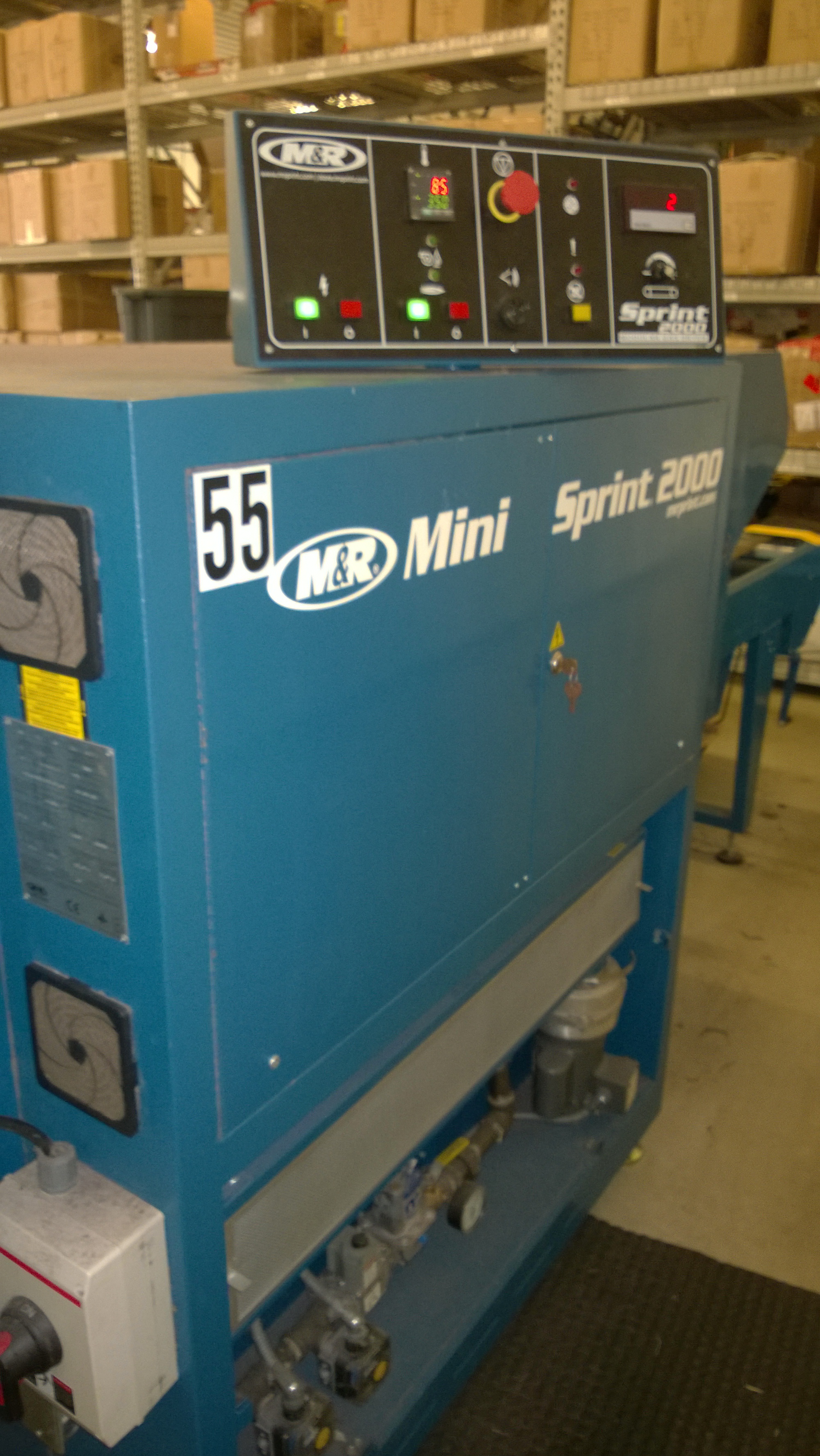 2012 M&R Mini Sprint 2000 Gas Dryer Single Phase