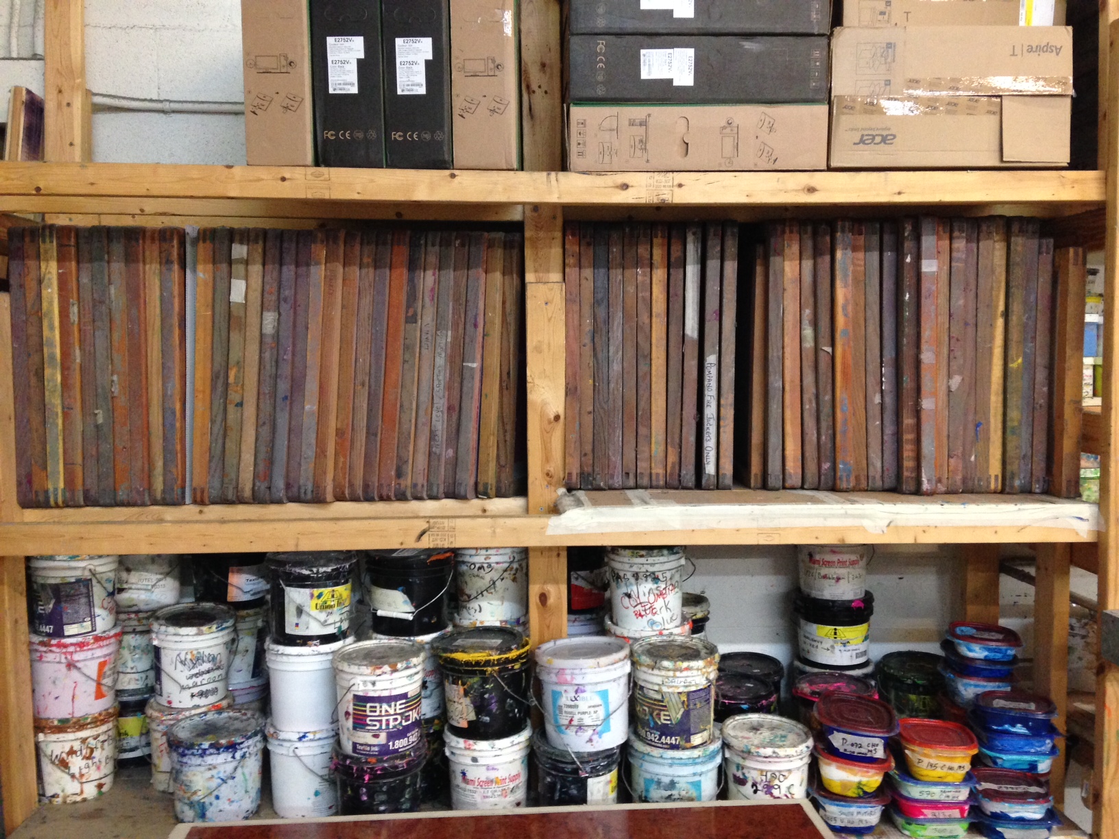 wooden screen printing screens