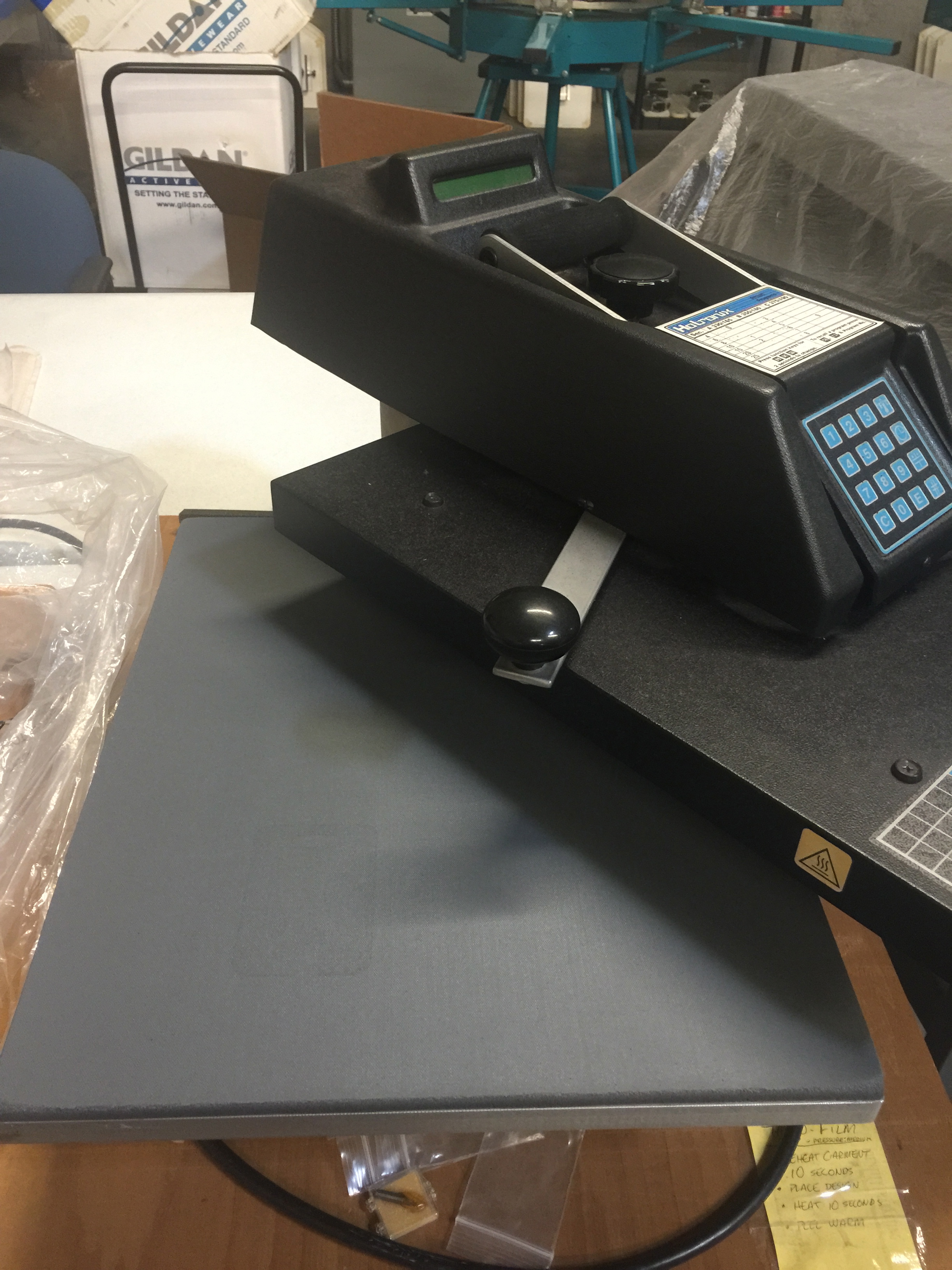 heat hotronix presses