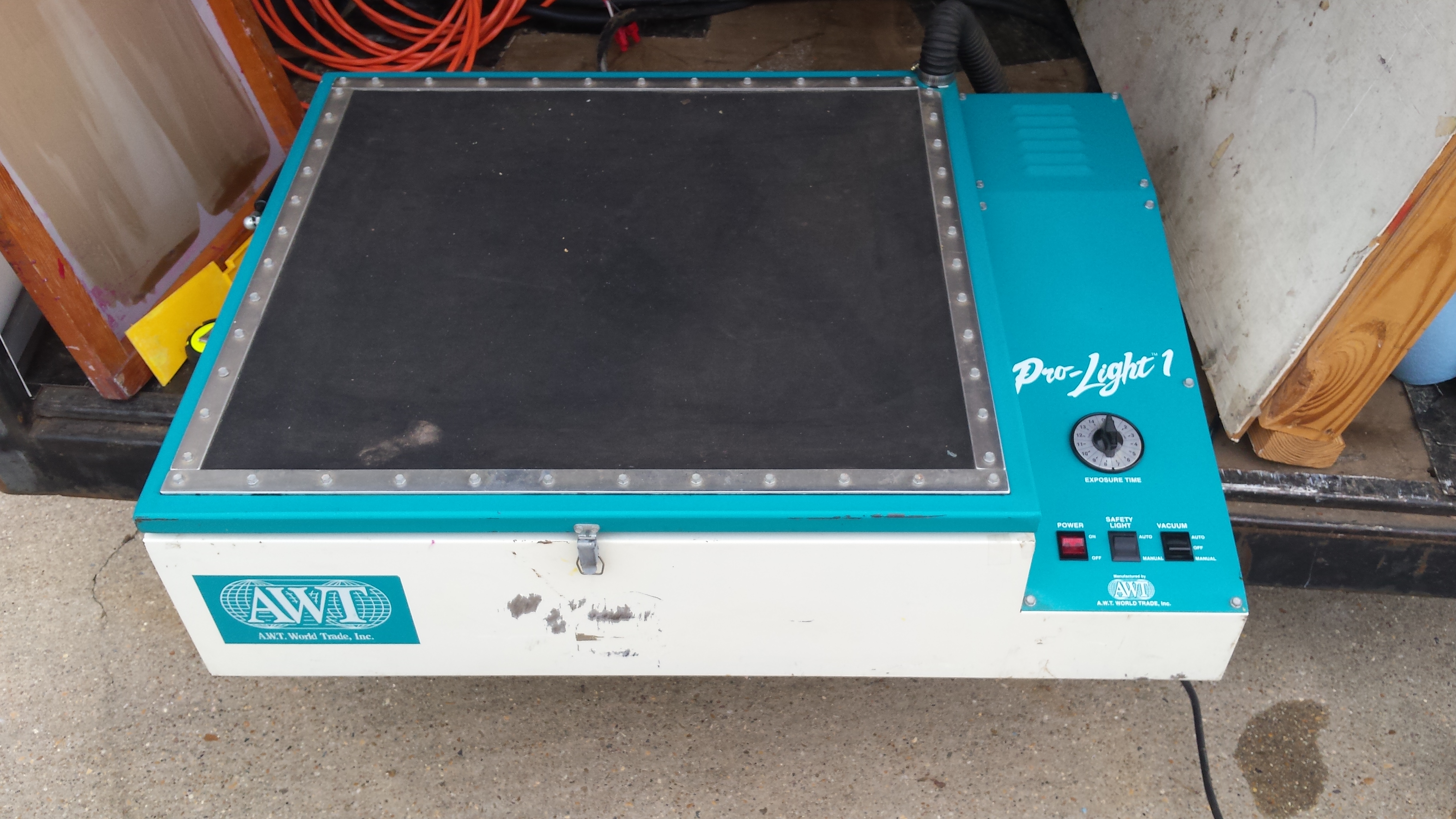 used screen printing equipment