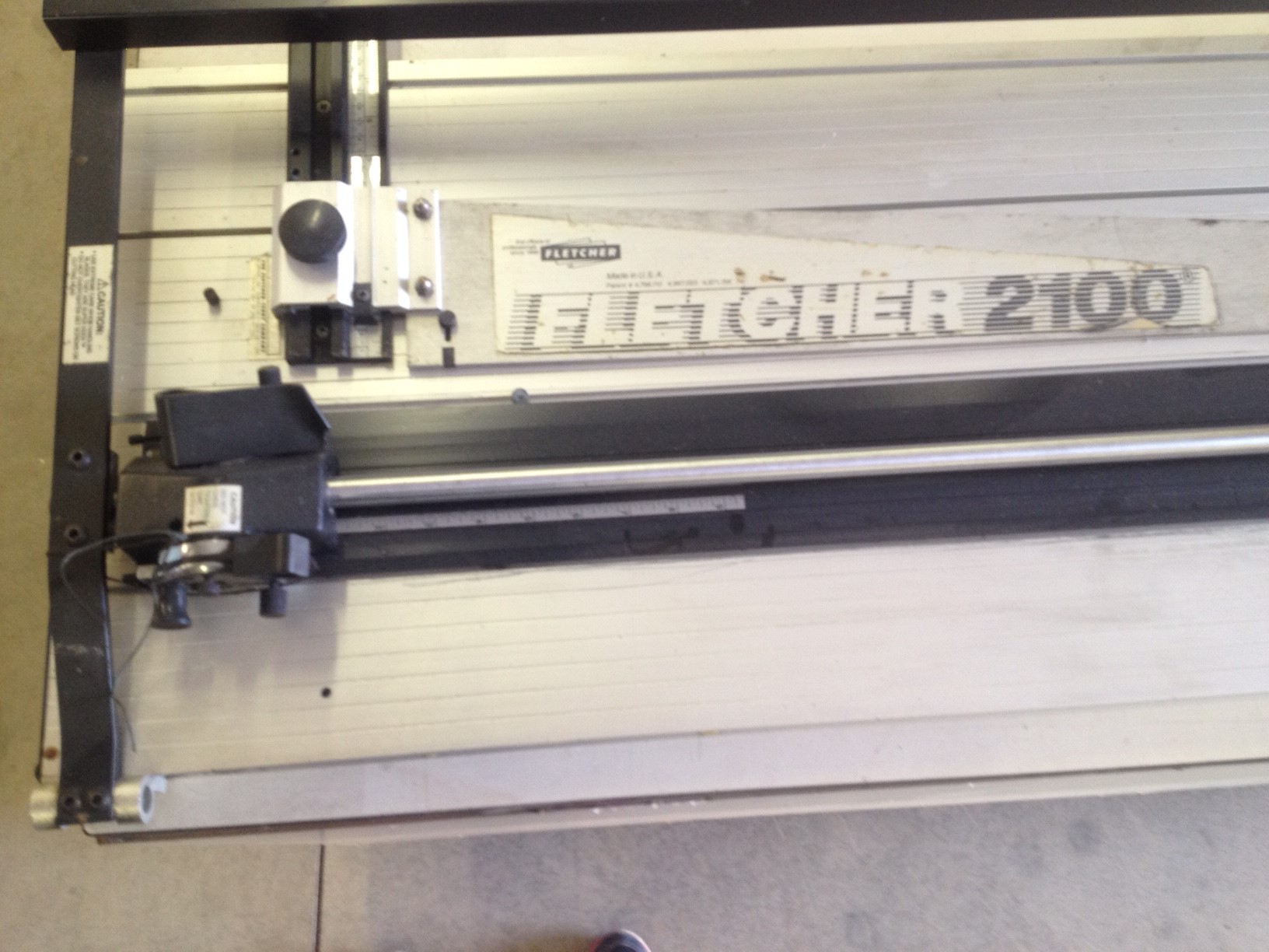 Fletcher 2100 40 Mat Cutter informacionpublica.svet.gob.gt