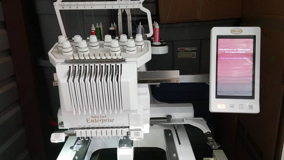 Baby Lock 10 needle BNT10L With Cutwork Upgrade