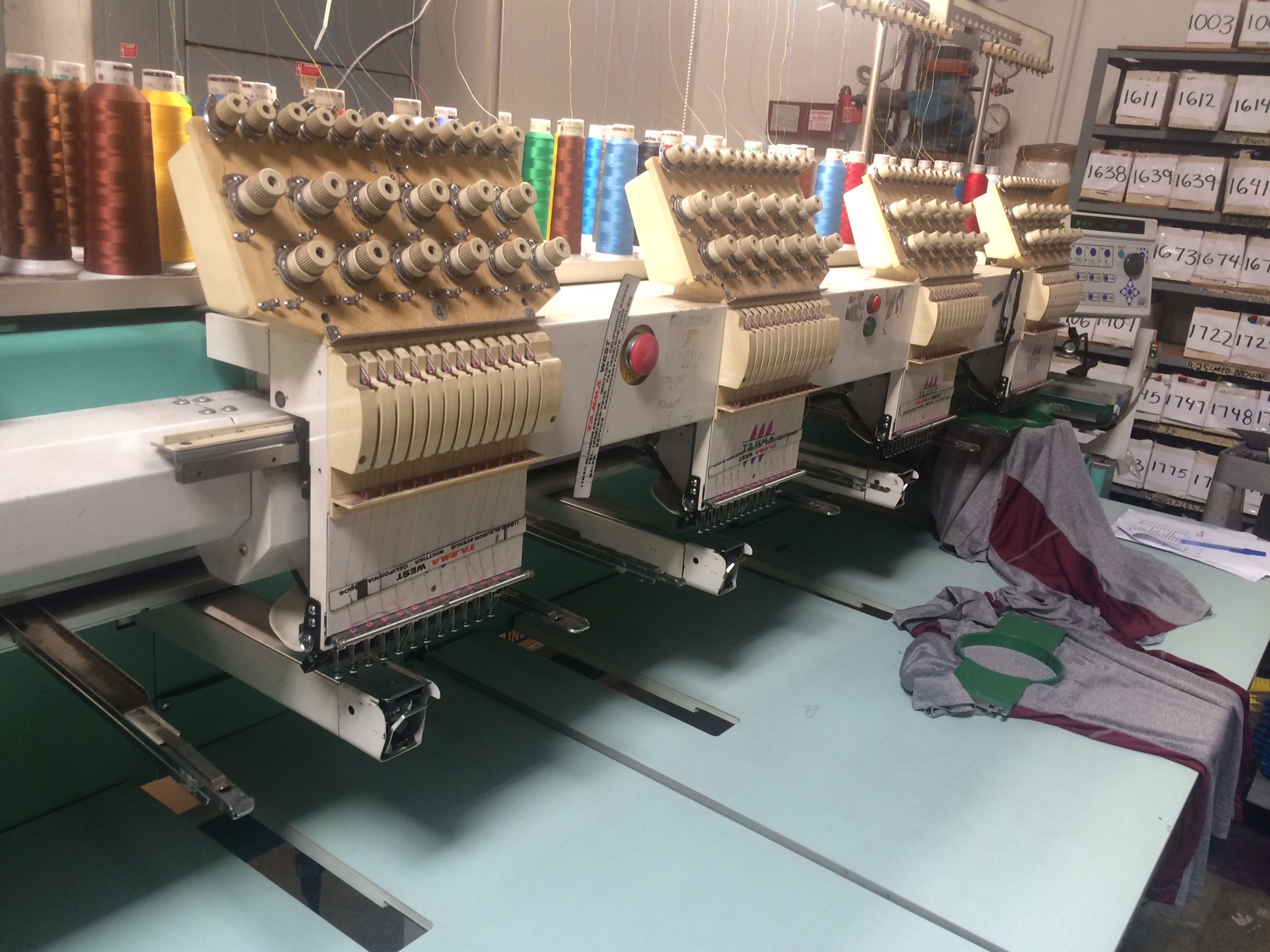 Tajima 4 head 12 needle 1997