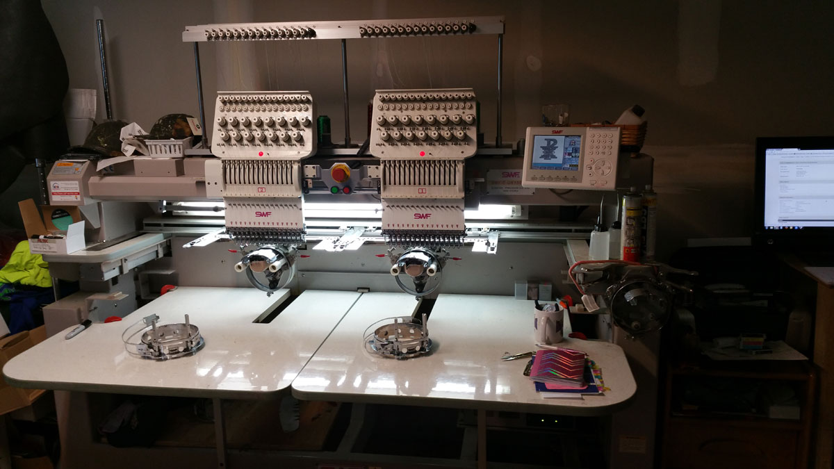 used swf commercial embroidery machine 4 head used swf commercial embroidery machine 4 head