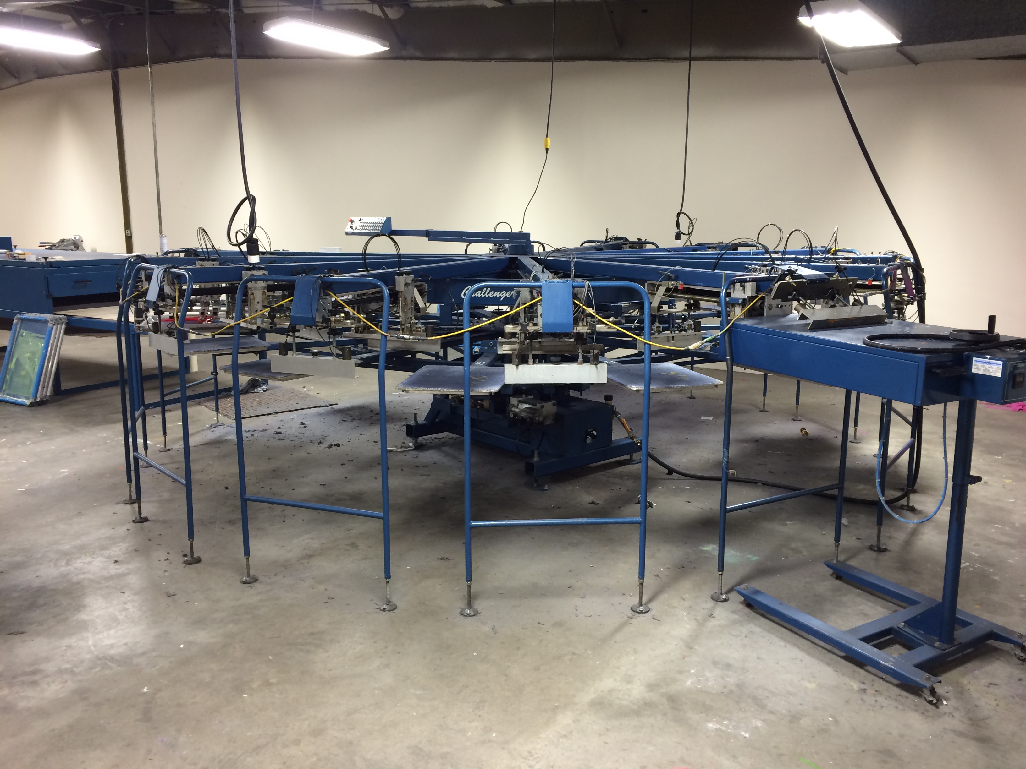 Complete printing shop