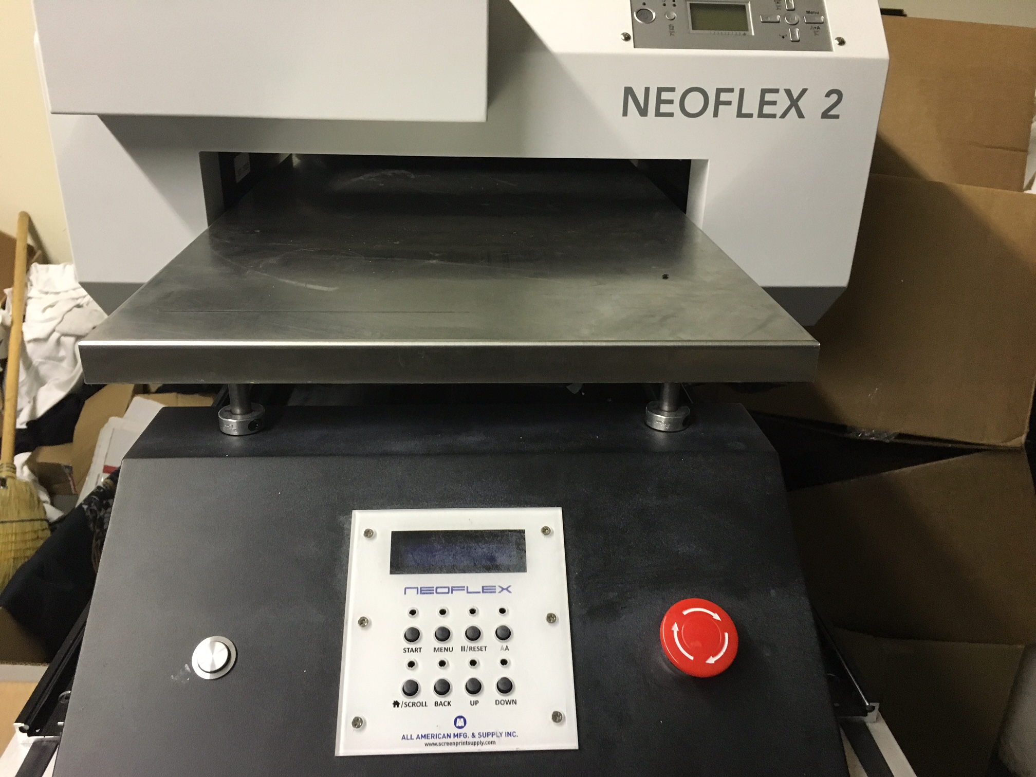 neoflex digital textile and solvent printer