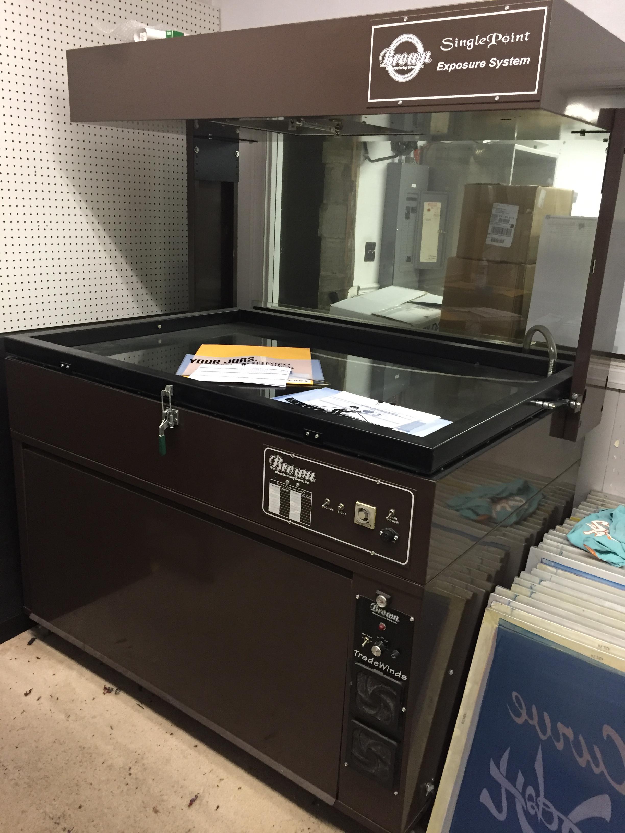 2007 Brown Screen Printing Equipment