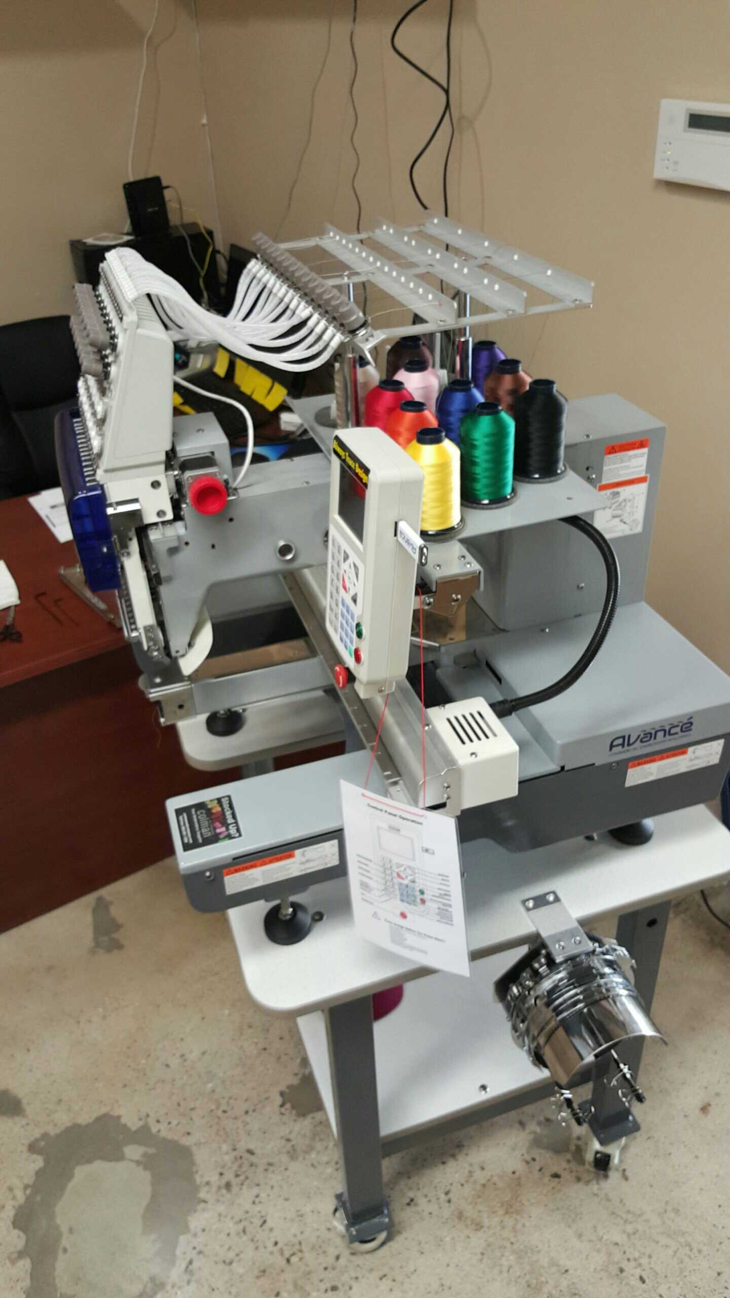 New Commercial Embroidery Machine Avance 1501C