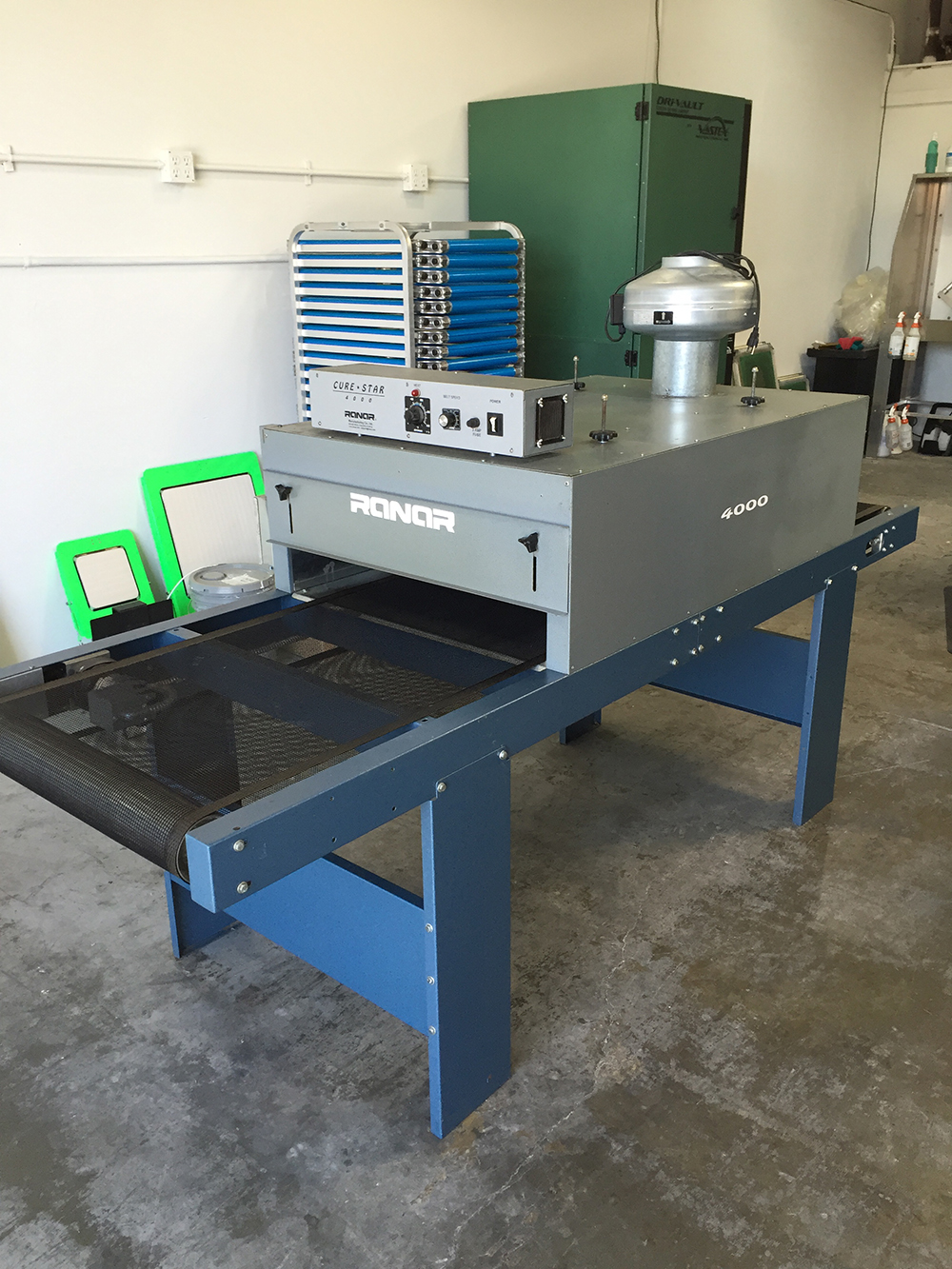 Ranar Curestar 8ft Conveyor Dryer w/ Inline Blower