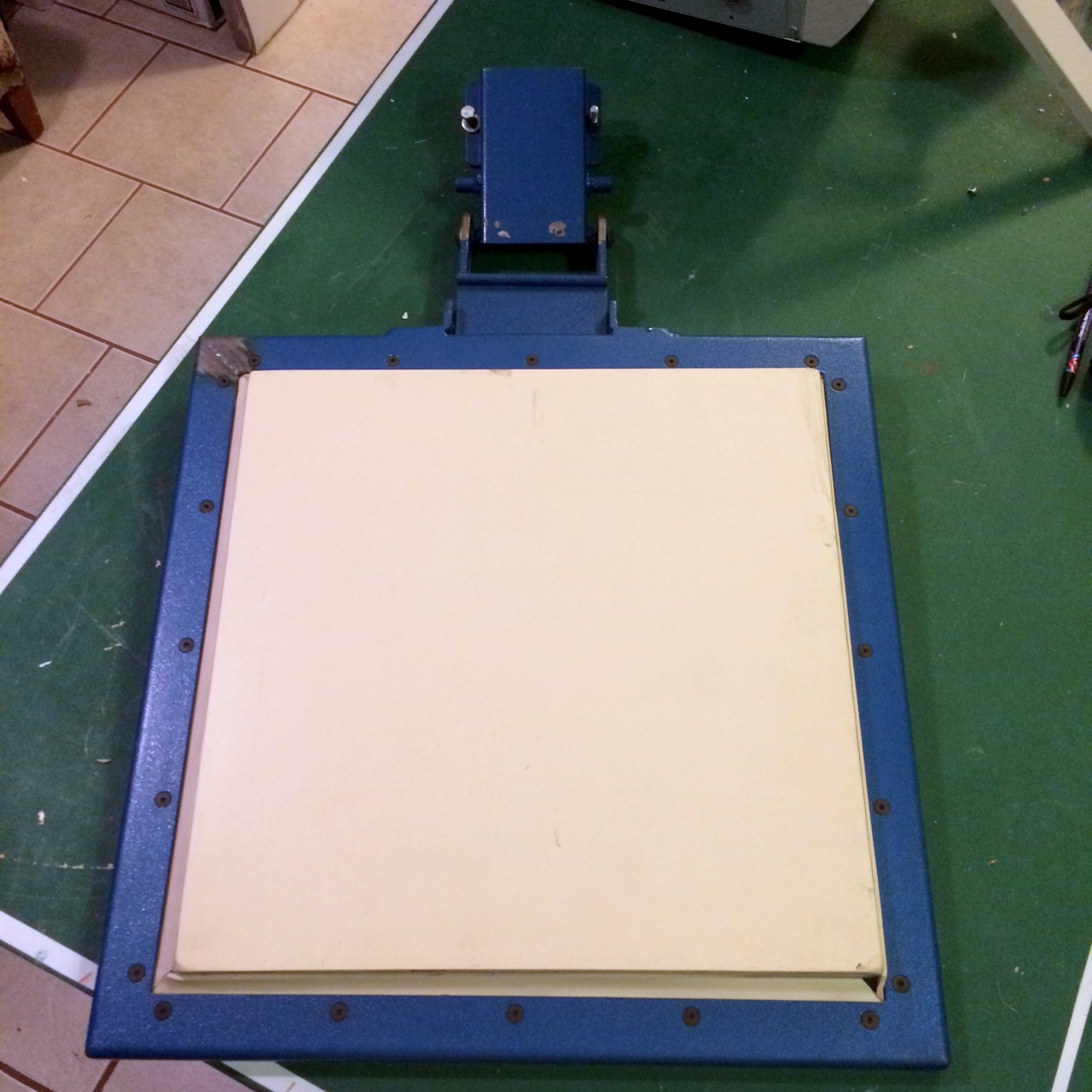 jacket clamp for screen printing