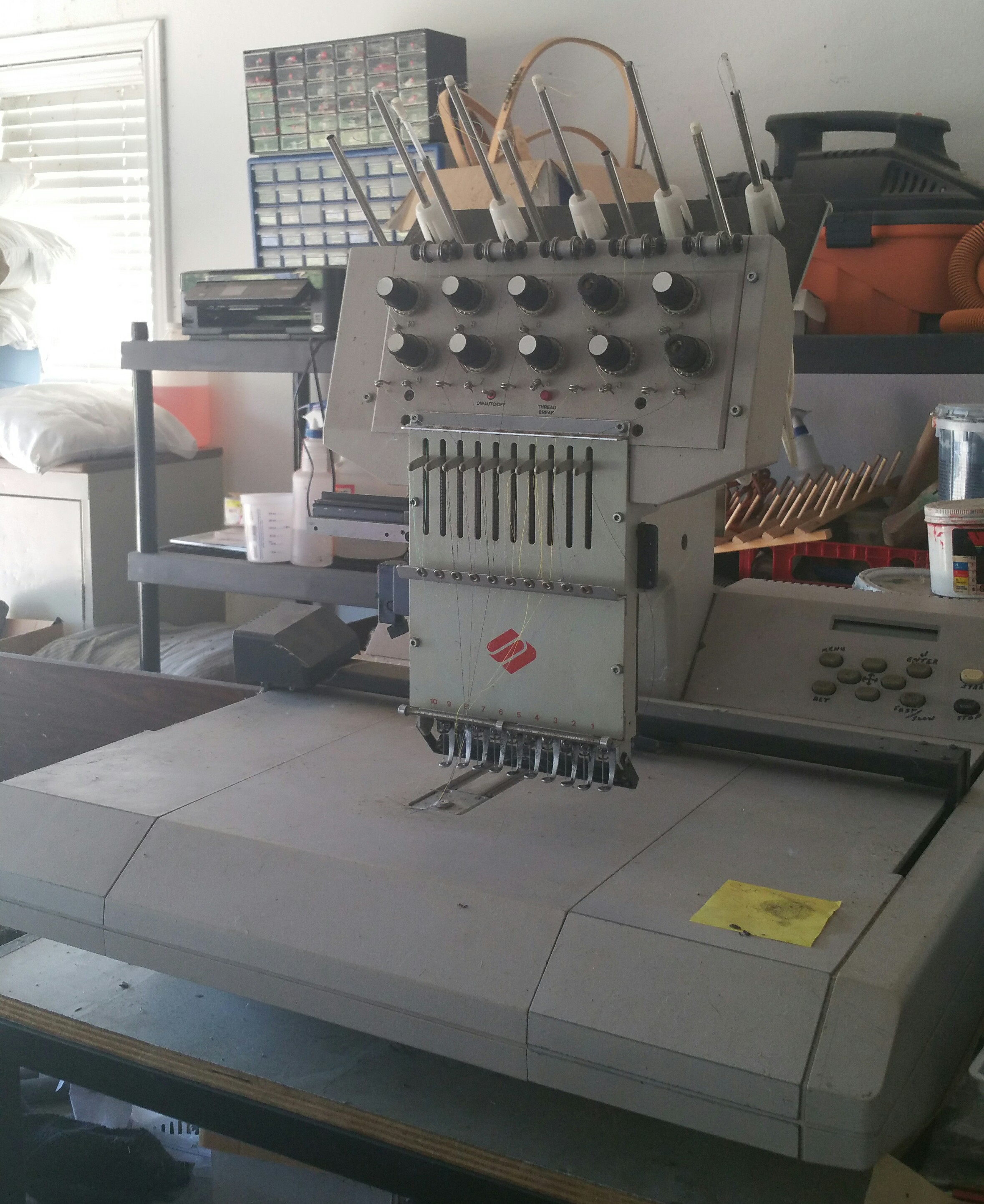 Details about Embroidery Machine MELCO EMC 10T BUY ME...I SEW GREAT!!! Shop the latest trends