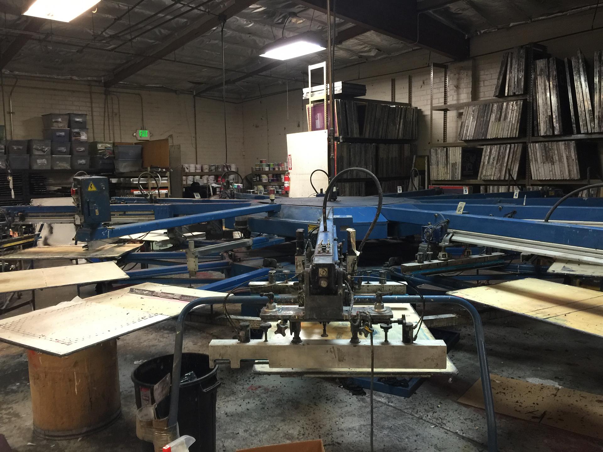 Challenger Screen Printing Machine 62500