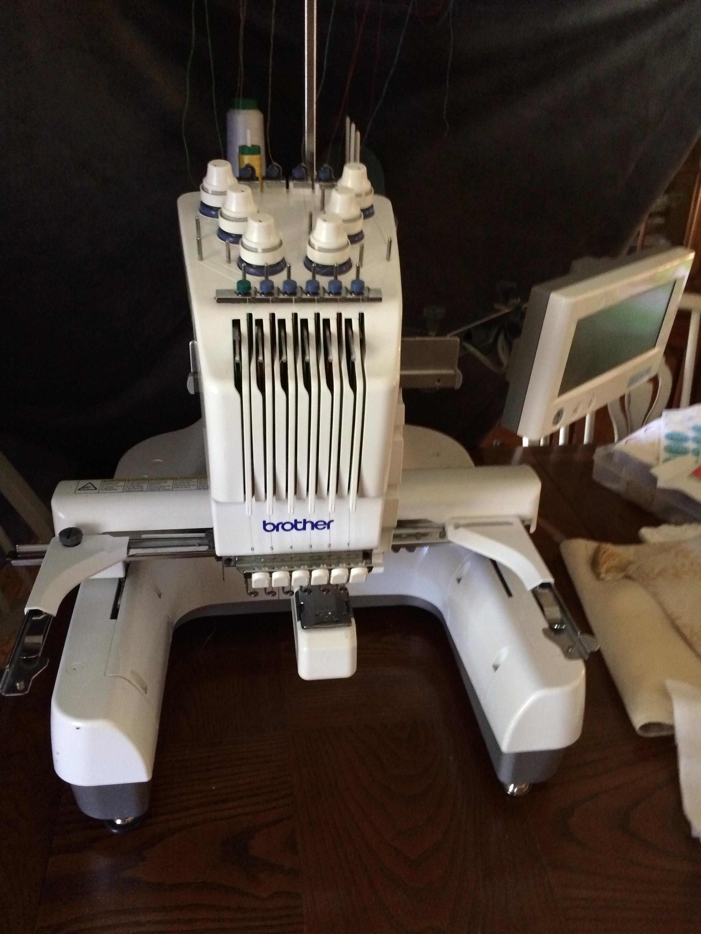 Used Brother Embroidery Machine