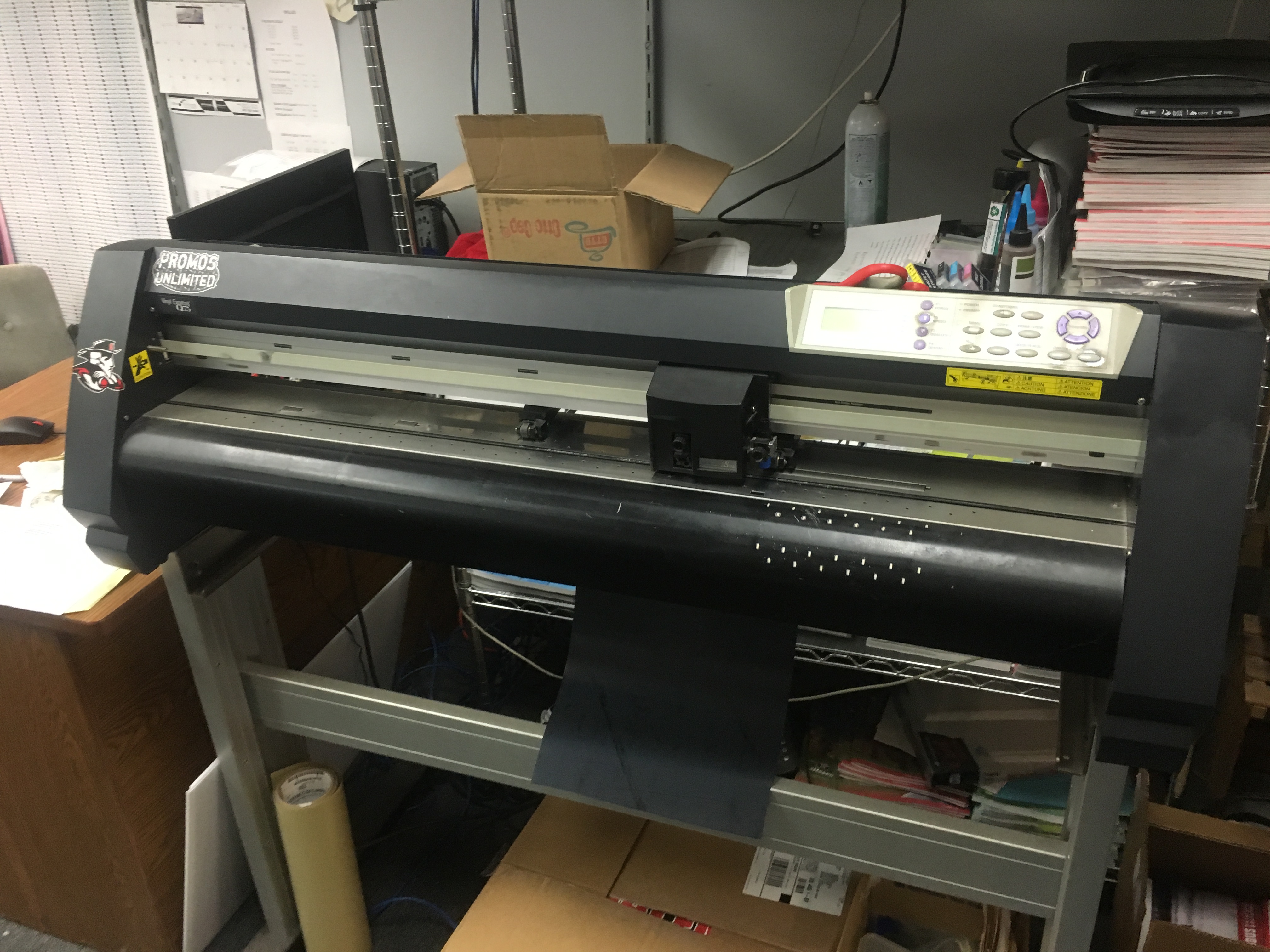 Mutoh 1204 printer/cutter/laminator