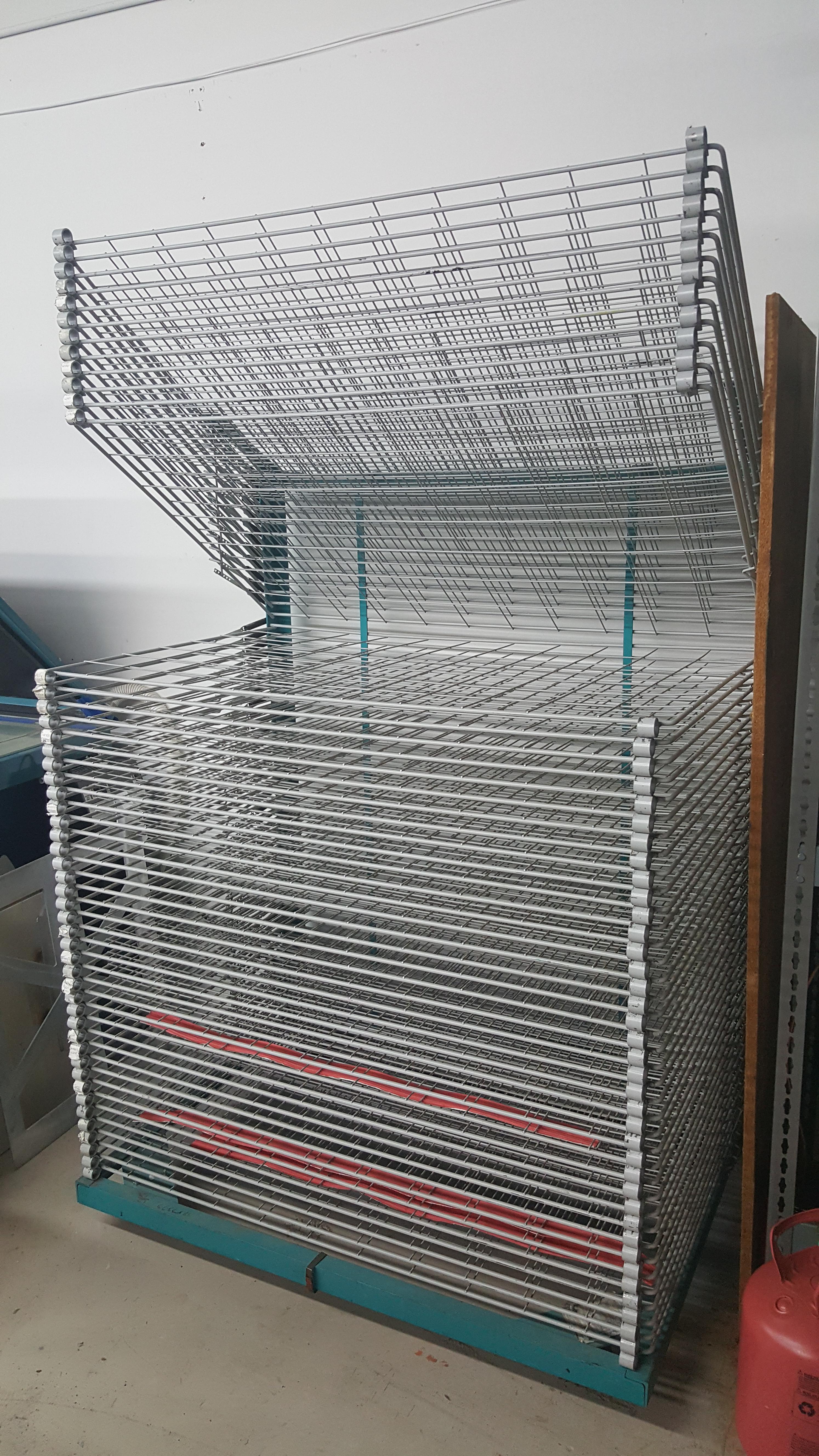 Flat stock drying rack